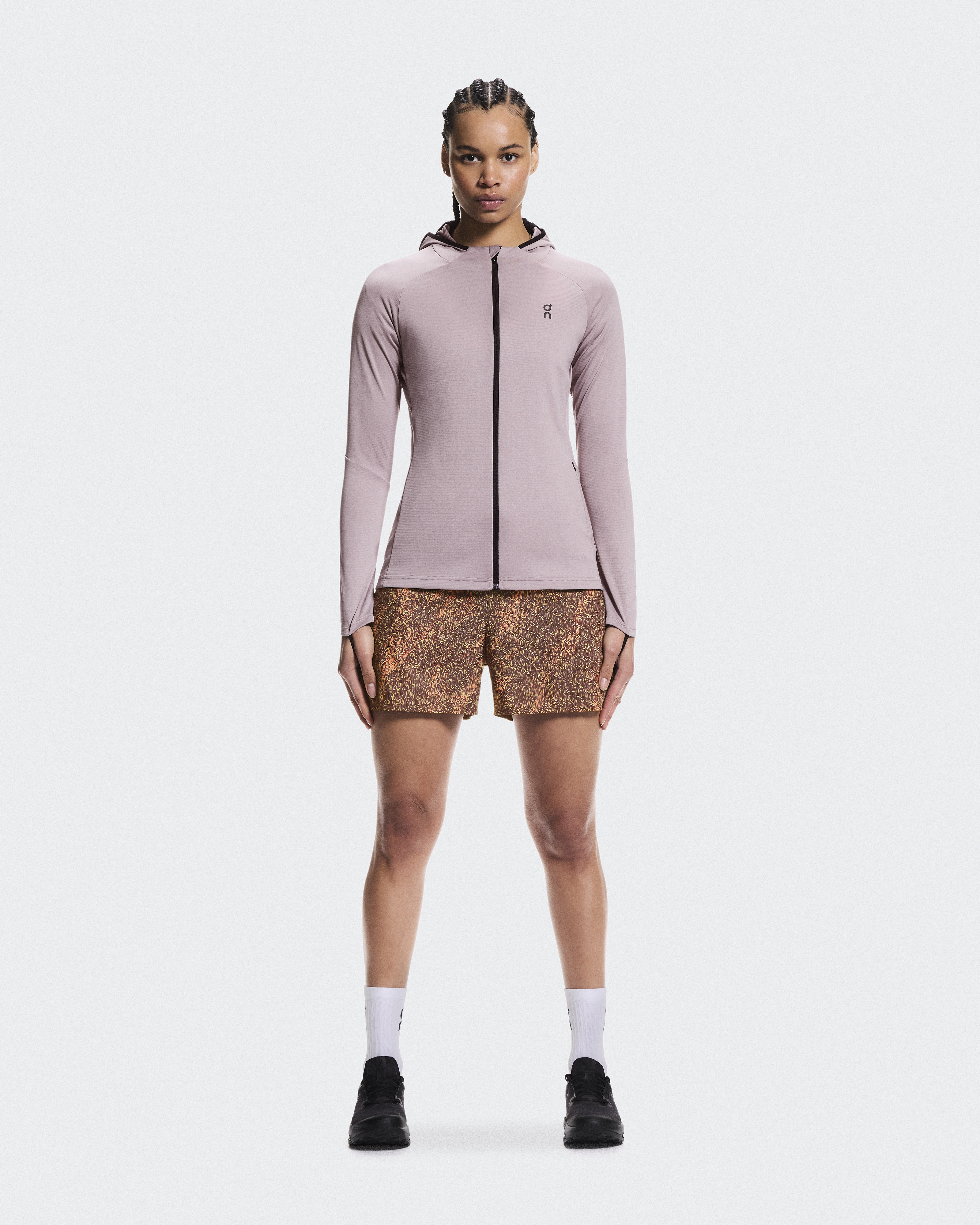 Trail Shorts in Black/Gobi