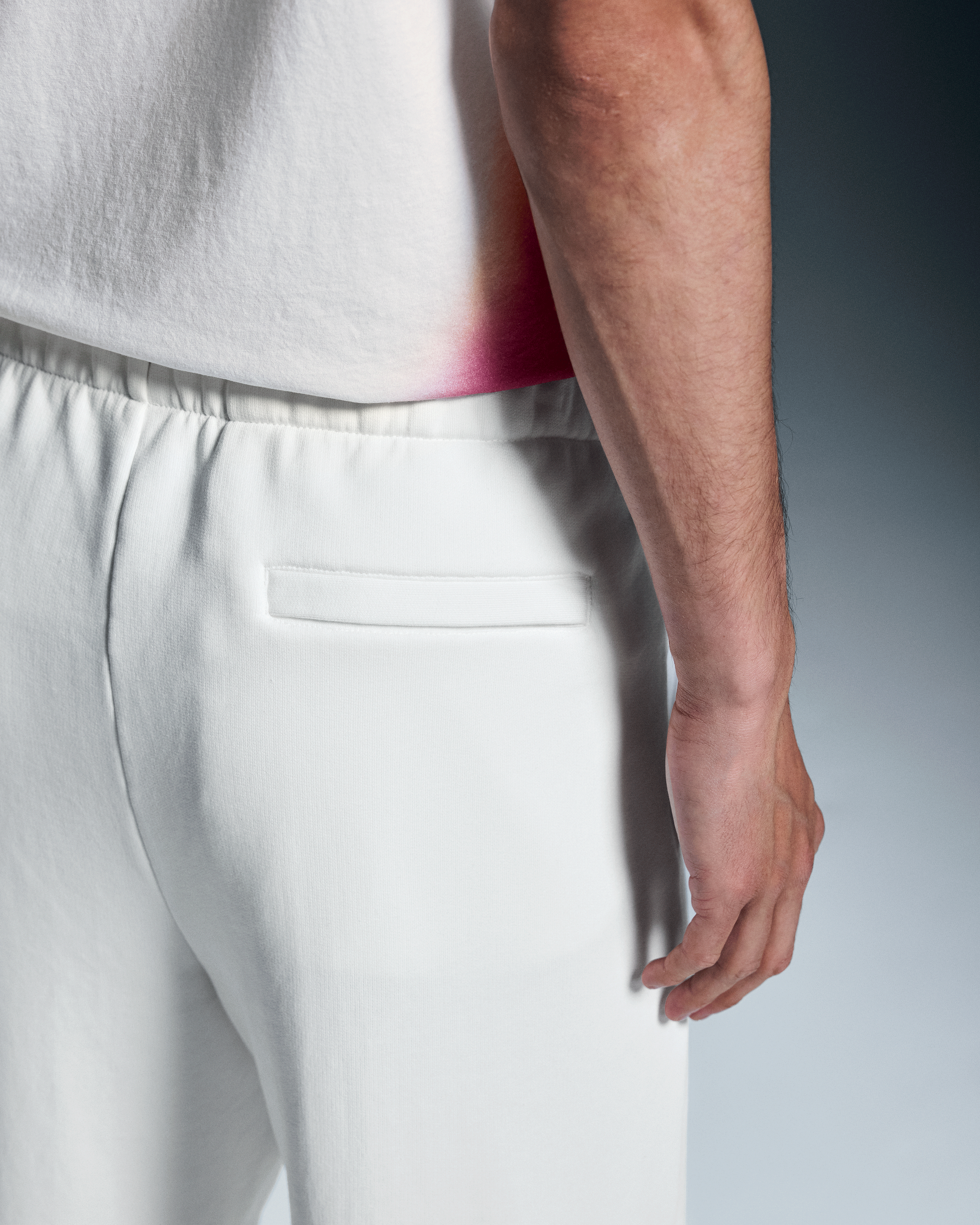 On Swiss Olympic Club Pants Undyed-White Herren Hosen