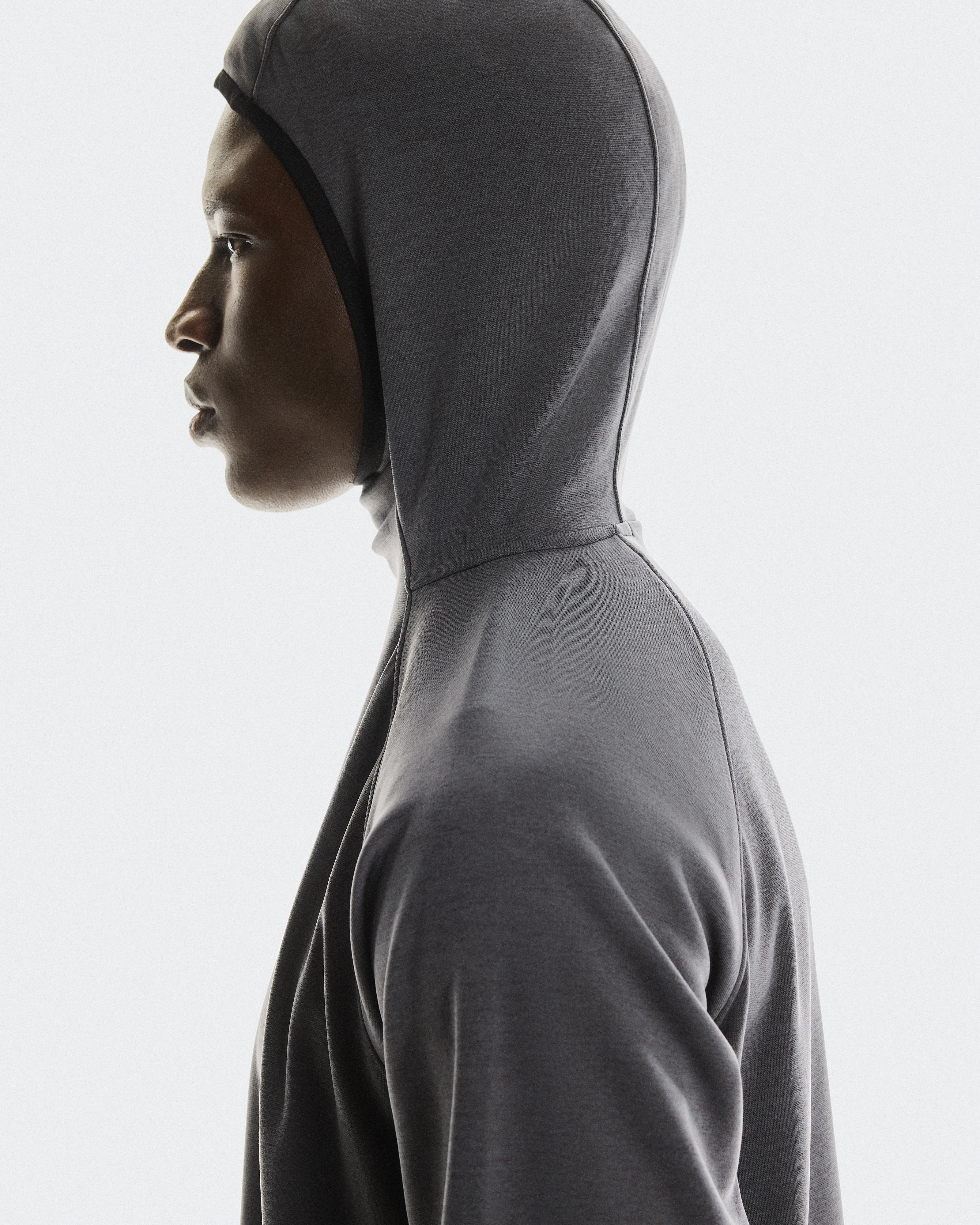 On Trek Hoodie Graphite Men Hoodies and sweatshirts