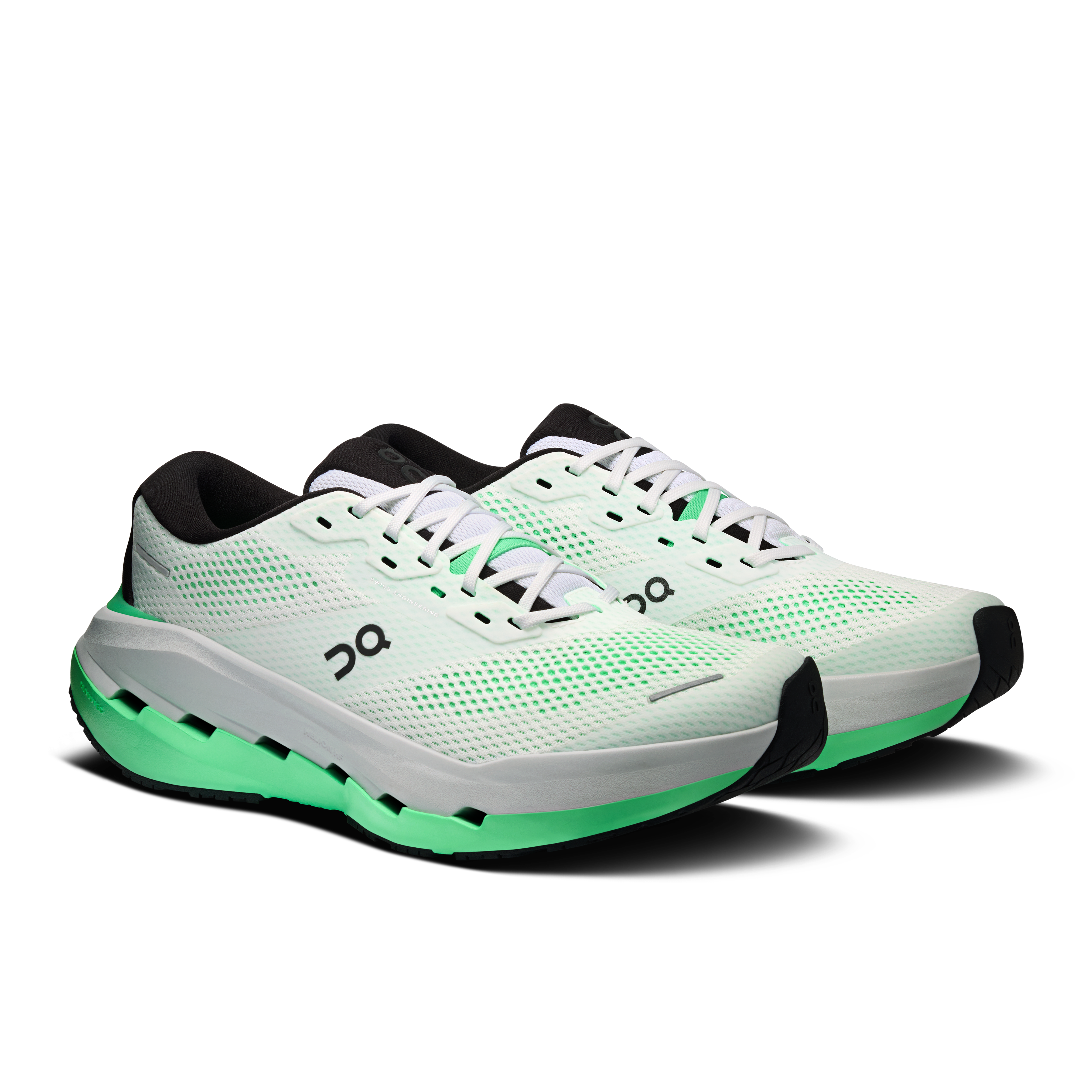 On Cloudrunner 3 Max White & Verdite Men Road running Shoes
