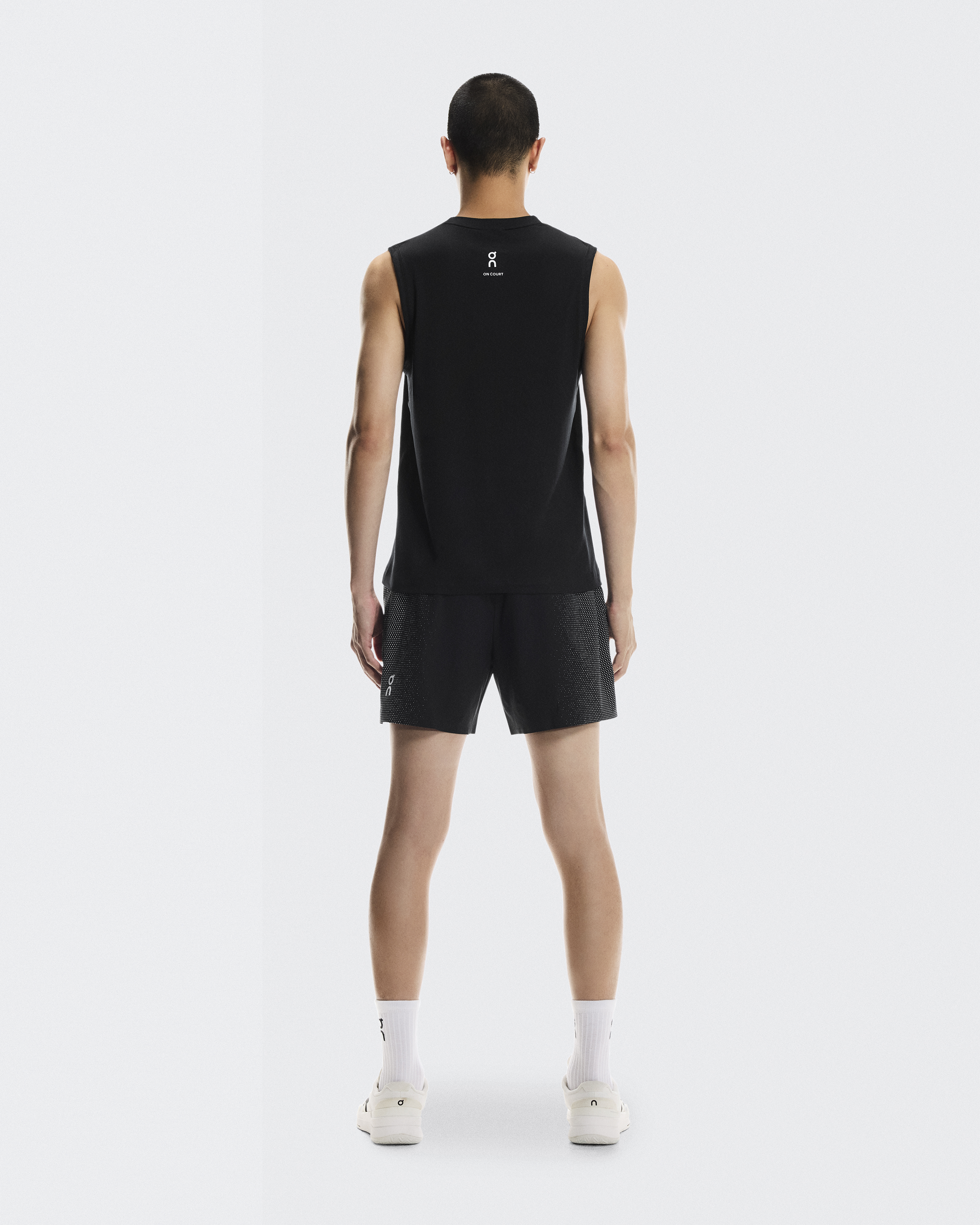 Men's Court Shorts | Black & Grey | On United States