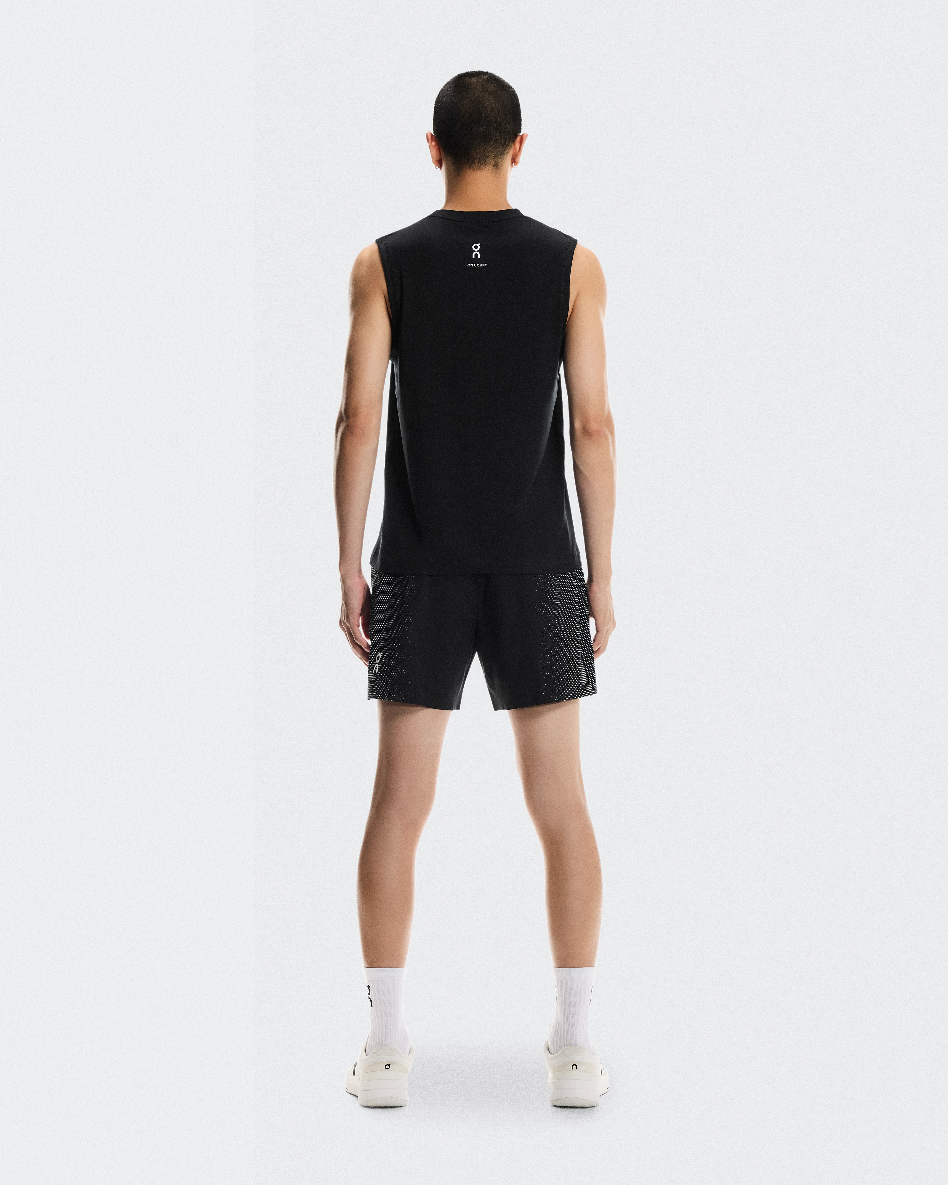 On Court Shorts Black & Dim Masculino Shorts
