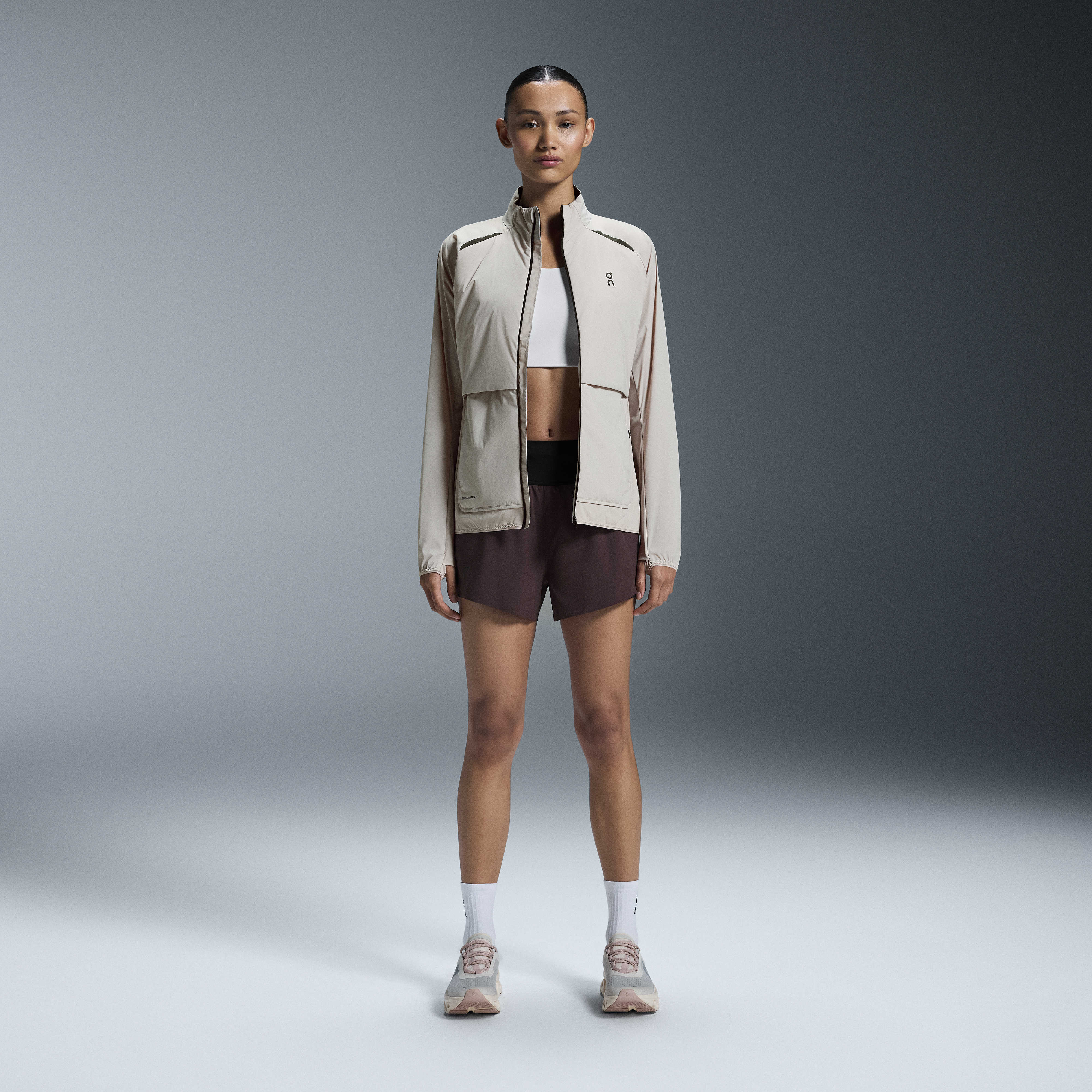 Running Shorts in Mulberry