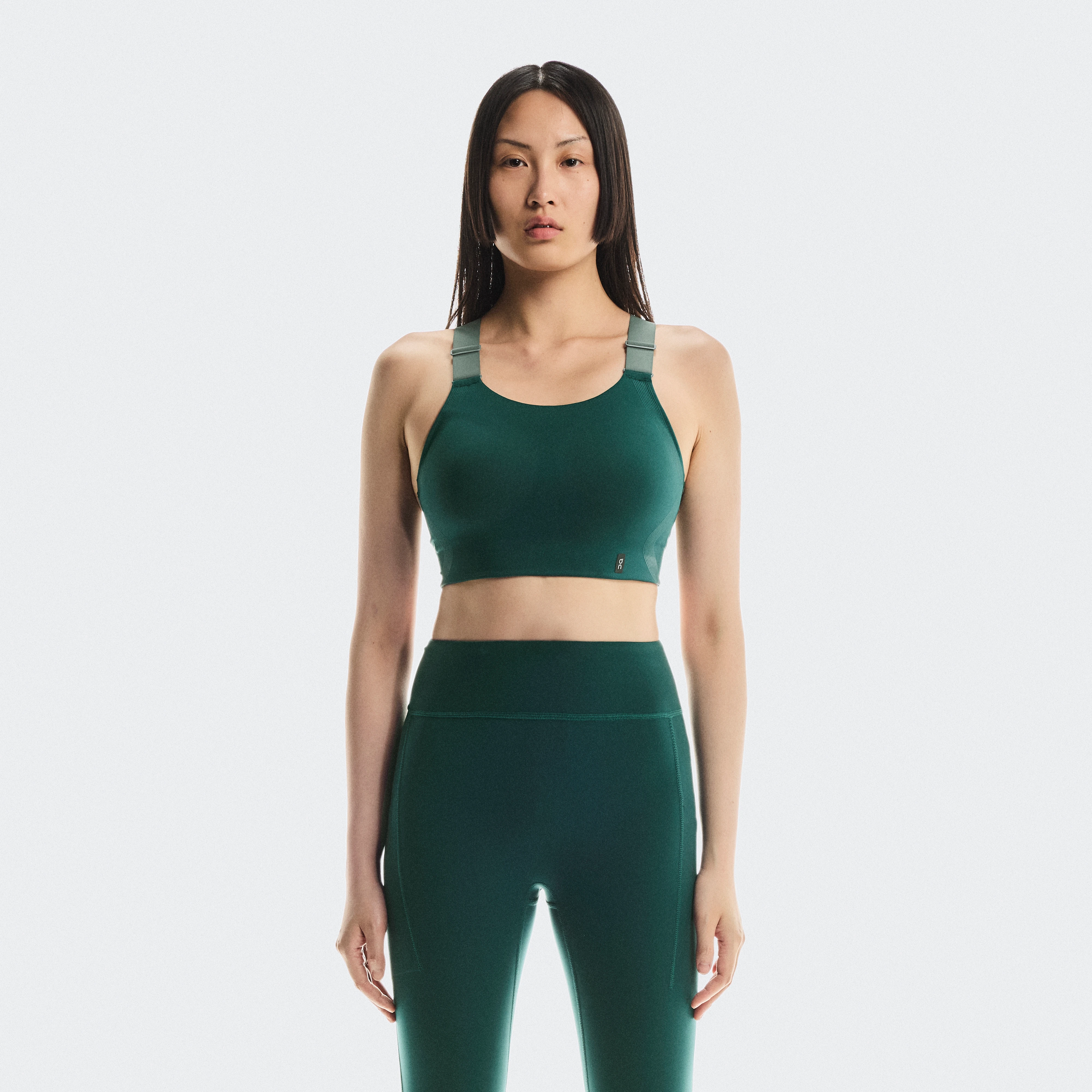 On Performance Flex Bra Green Women Women – Road running, spinning, high intensity sports Bras