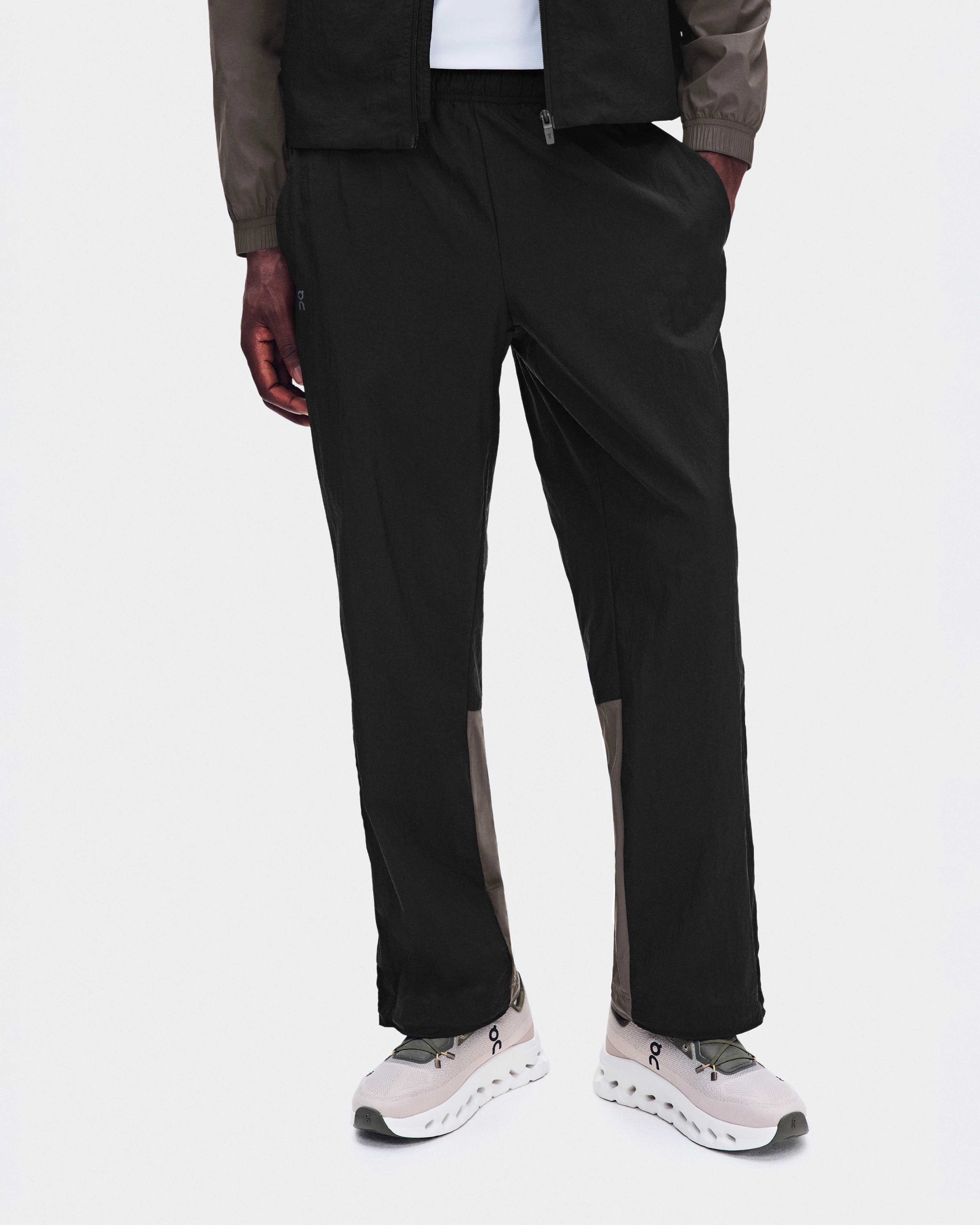 On All-Day Track Pants Black & Espresso Uomo Pantaloni