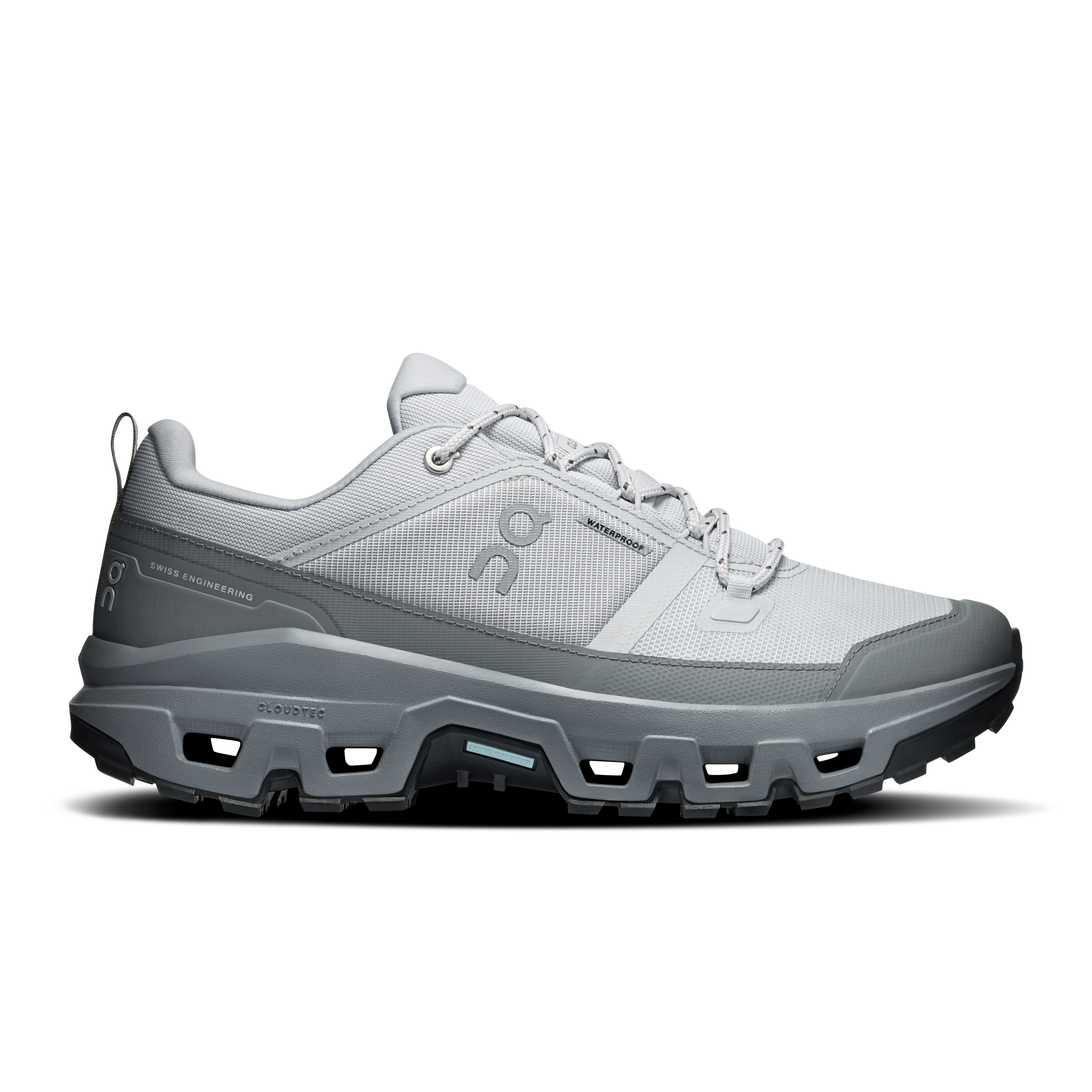 Cloudrock Low Waterproof Hiking Shoe in Glacier/Rock