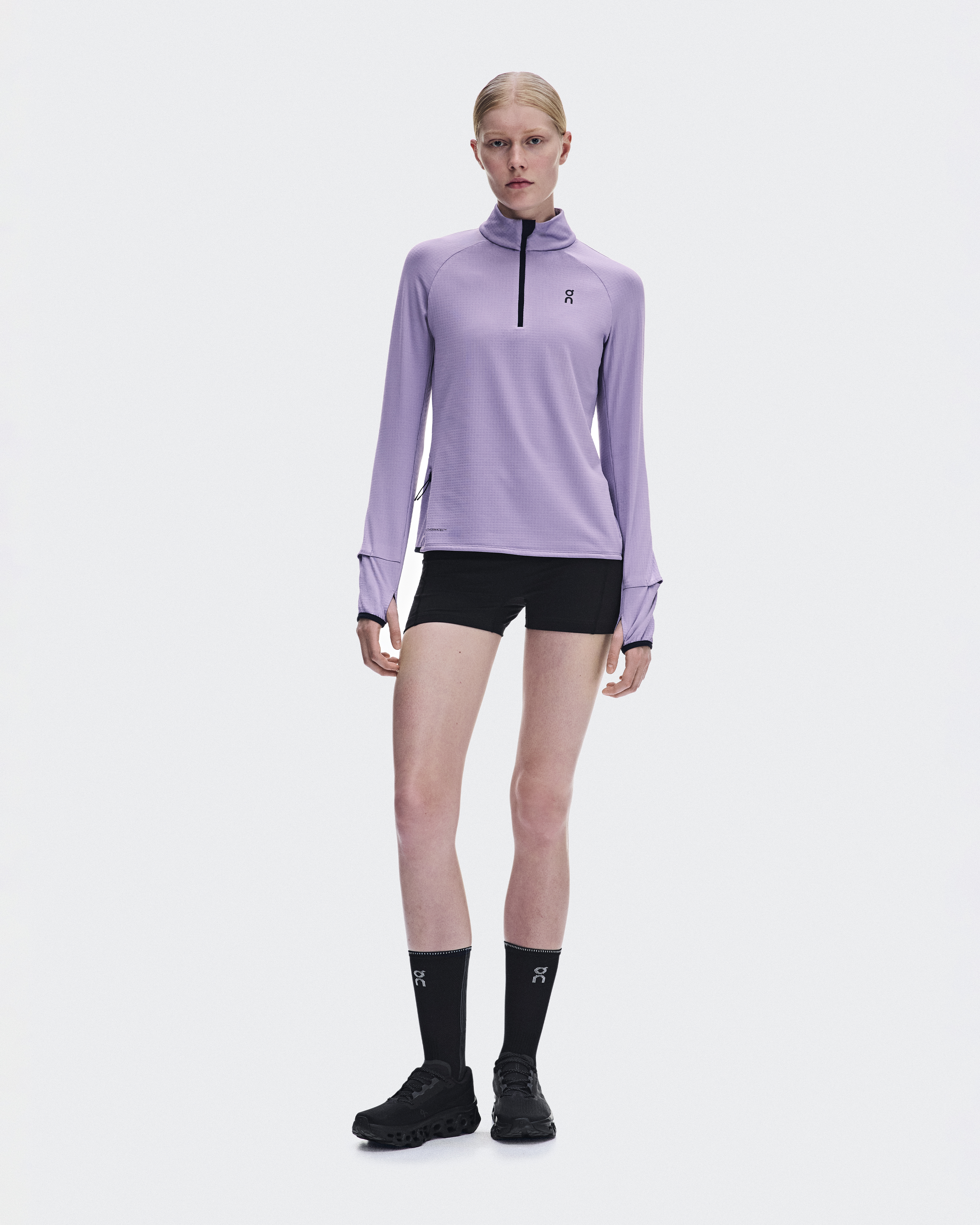 RUMM 長袖 ランニングウェア パープル ウィメンズ Climate Shirt | パープル | On 日本