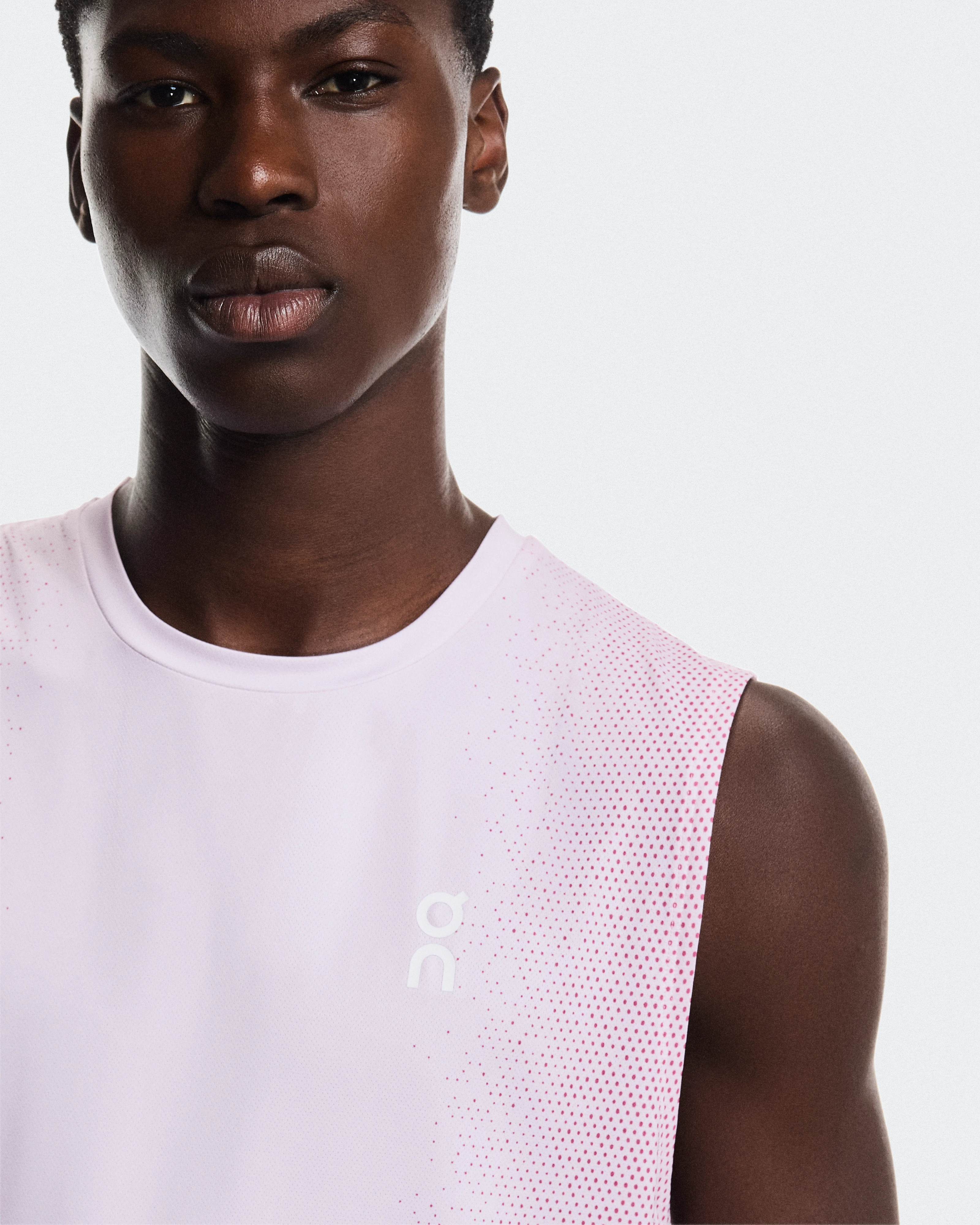On Court Tank Orchid & Dim Hombre Camisetas