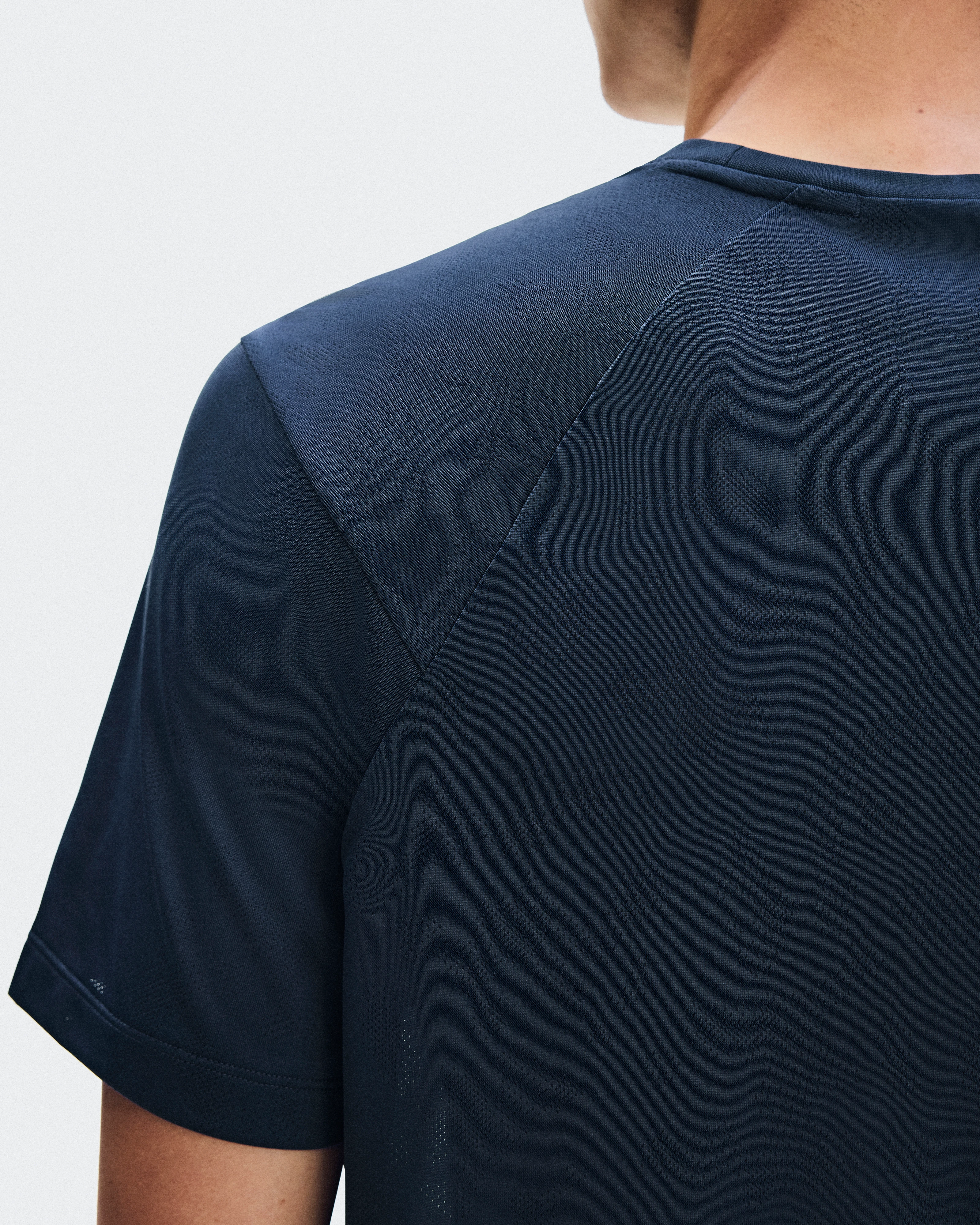 On Core-T Grid Navy Hombre Camisetas