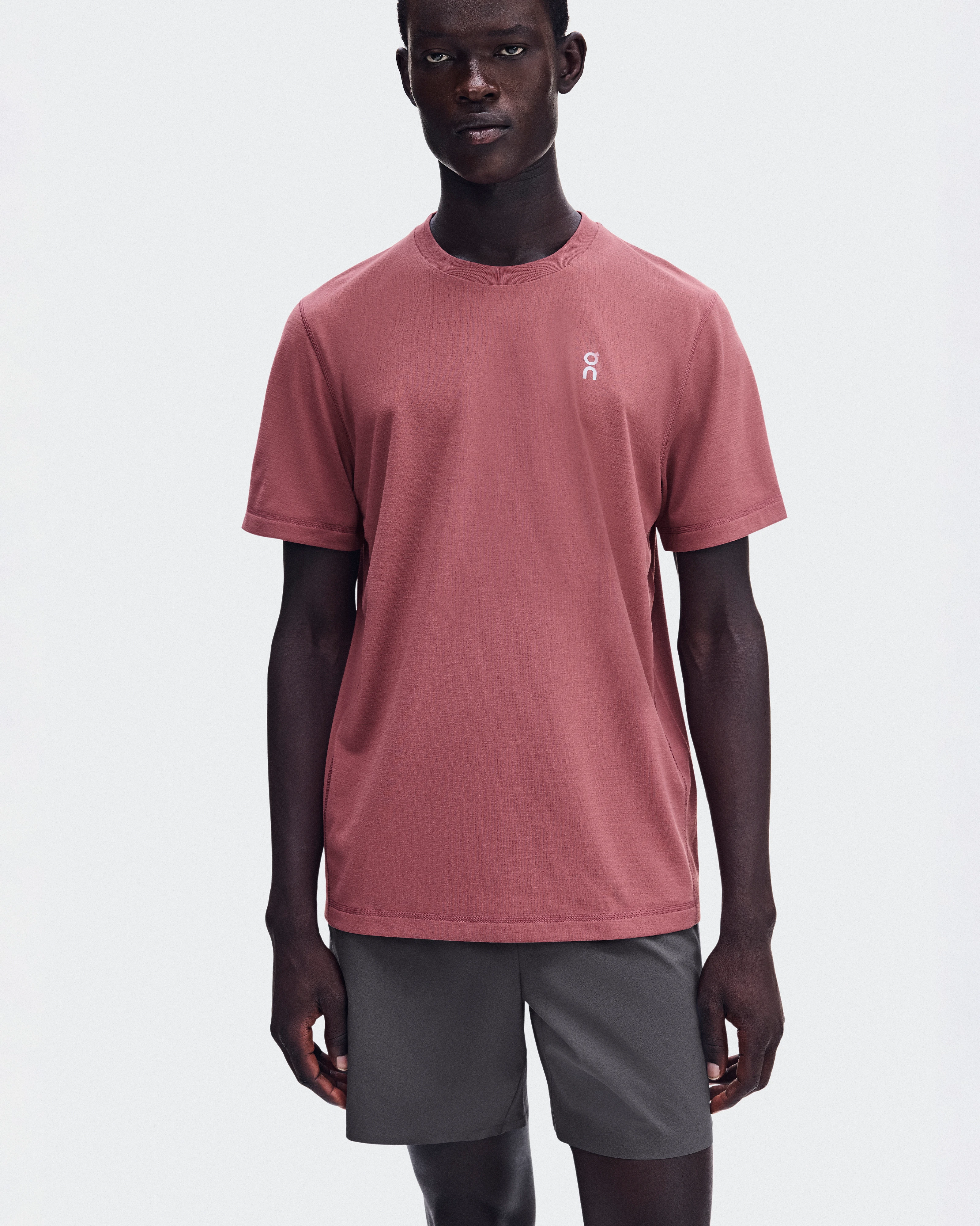 On Train-T Barberry Homme Hauts et t-shirts