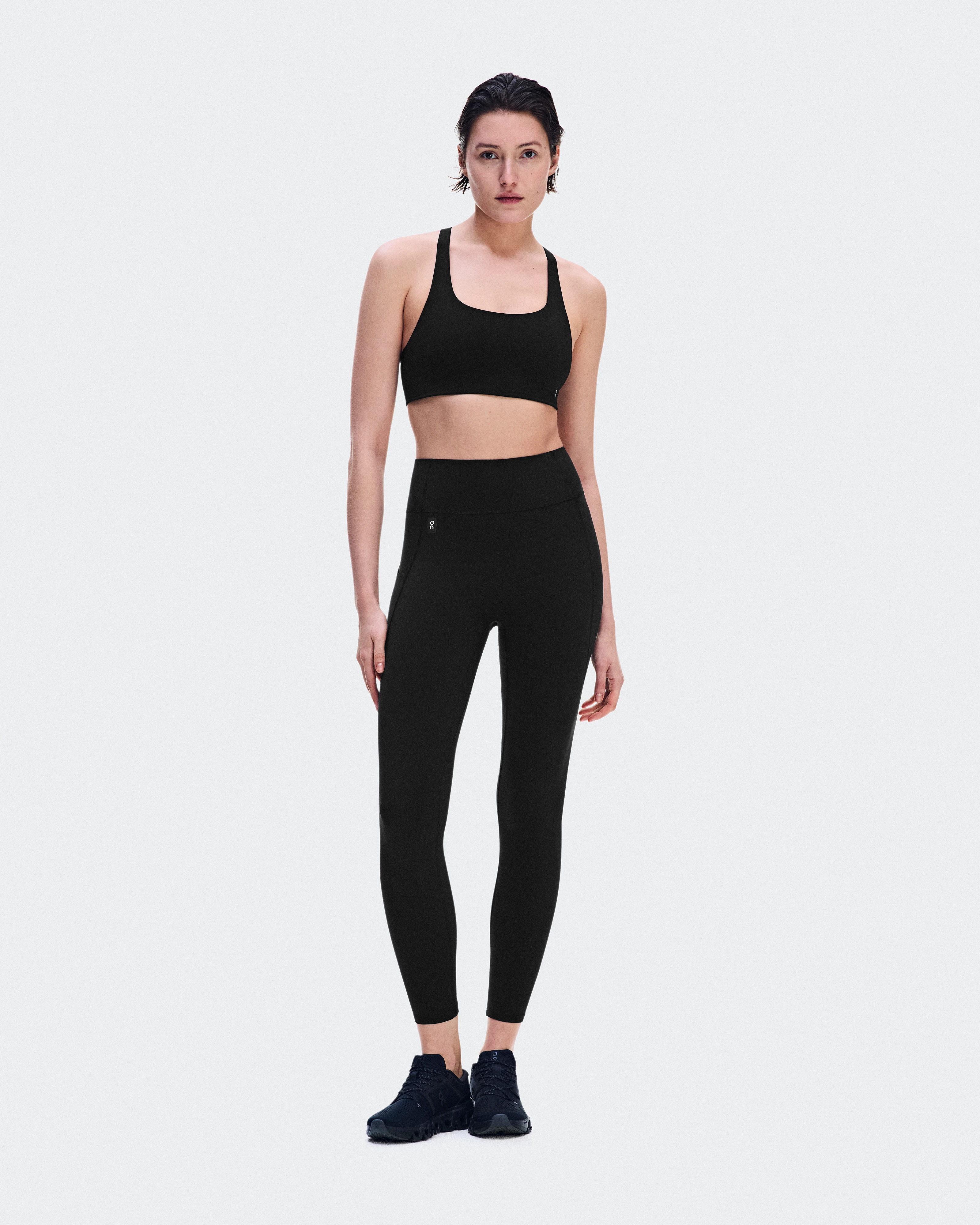 On Studio Leggings 7/8 Black Damen Tights & Leggings