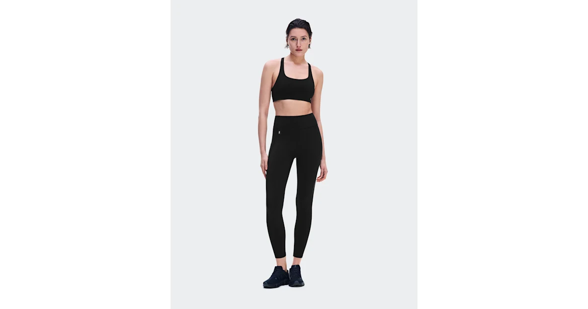 Leggings Studio 7/8 para mujer negros · On