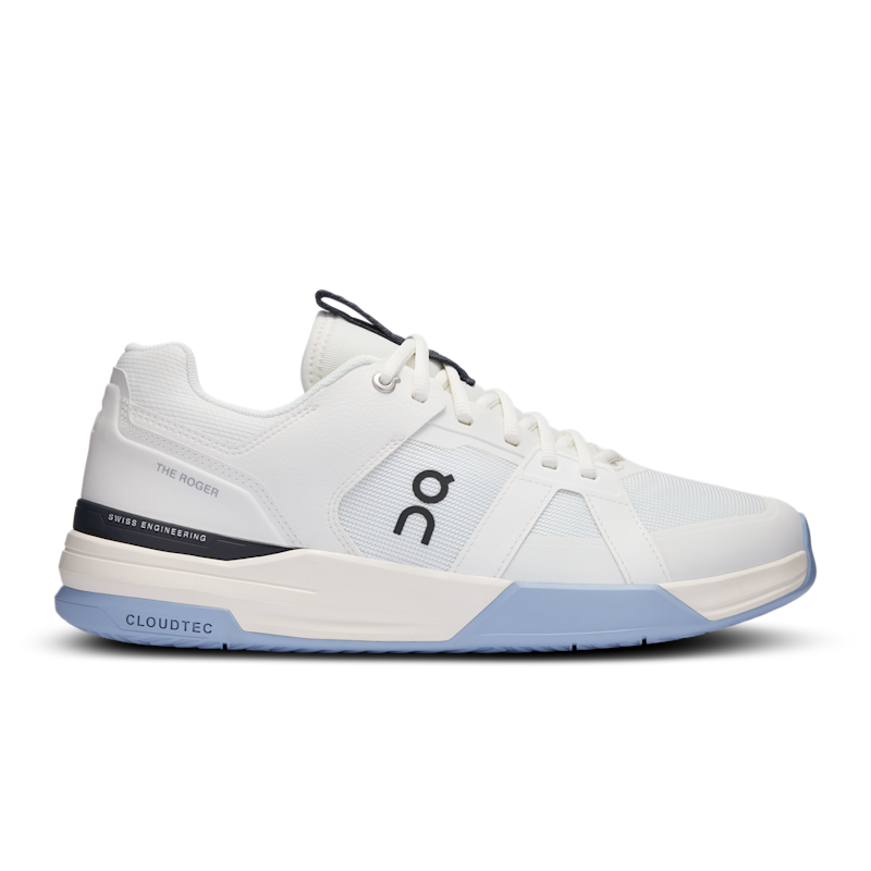 On THE ROGER Clubhouse Pro Zapatillas de Tenis para Hombre en Ivory/Chambray, Talla: 40, Polyester ️