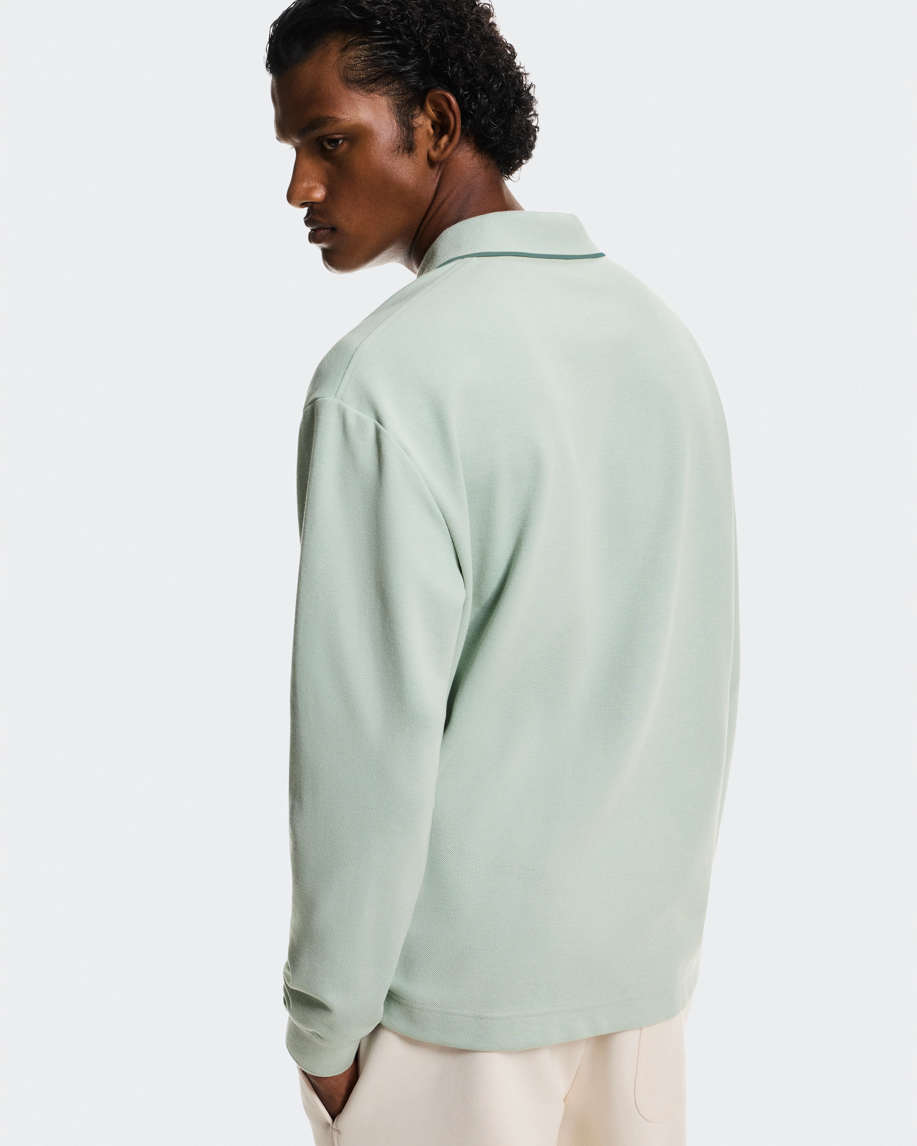 On Courtside Long-T Polo Mineral & Tide Men Tops and t-shirts