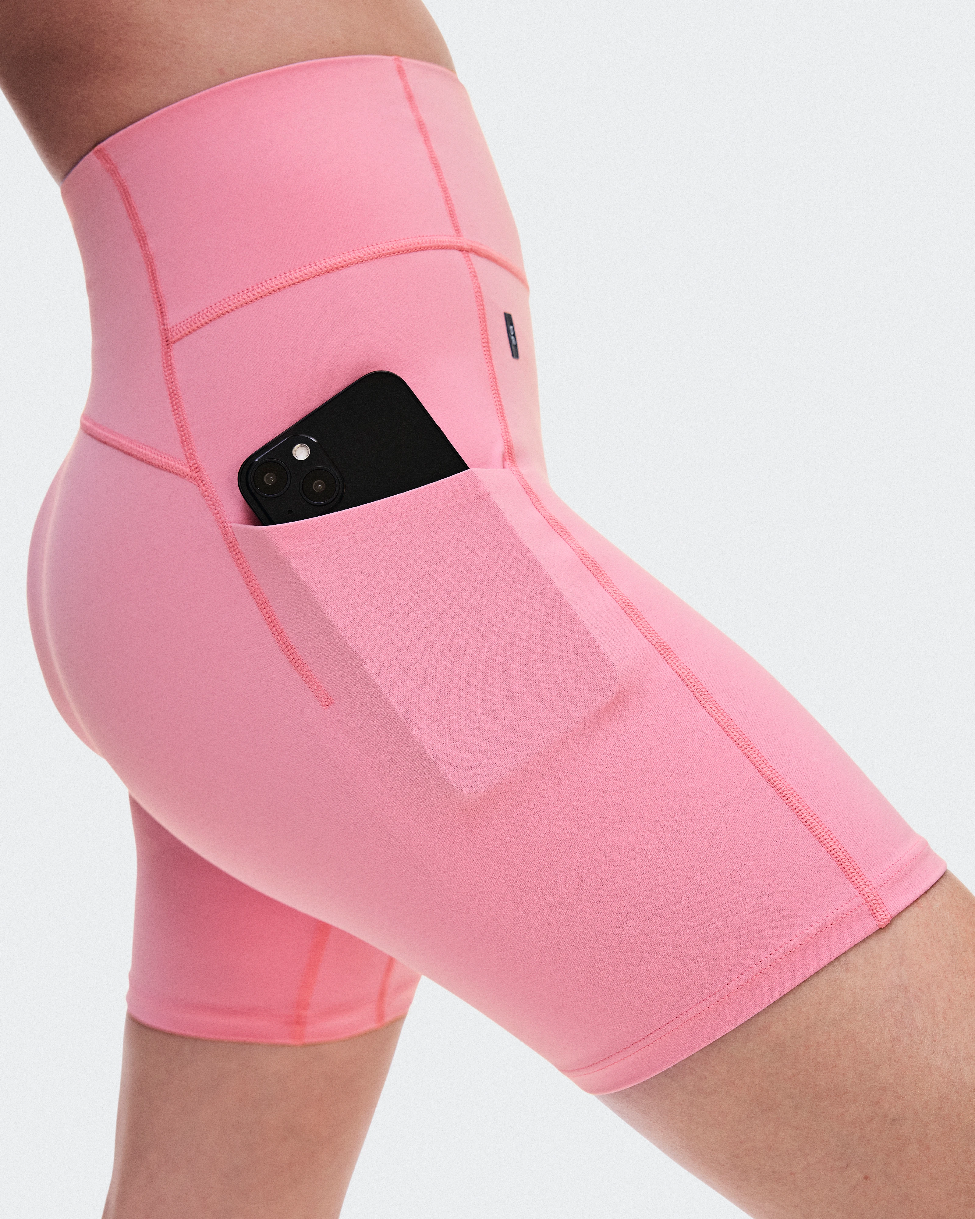 On Studio Leggings Short 6" Magnolia Damen Tights & Leggings