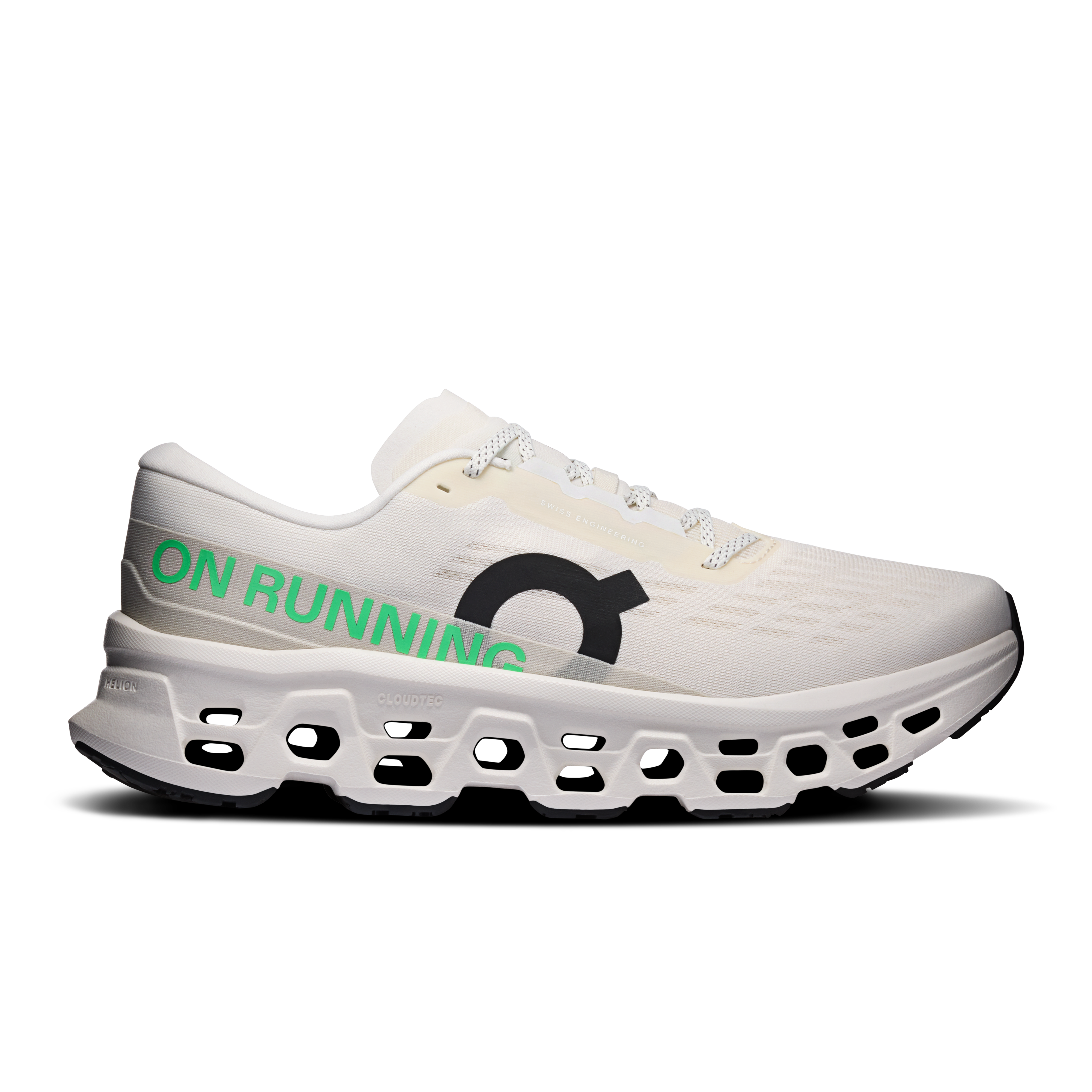 Cloudmonster 3 Road Running Shoe in Ivory/Ivory