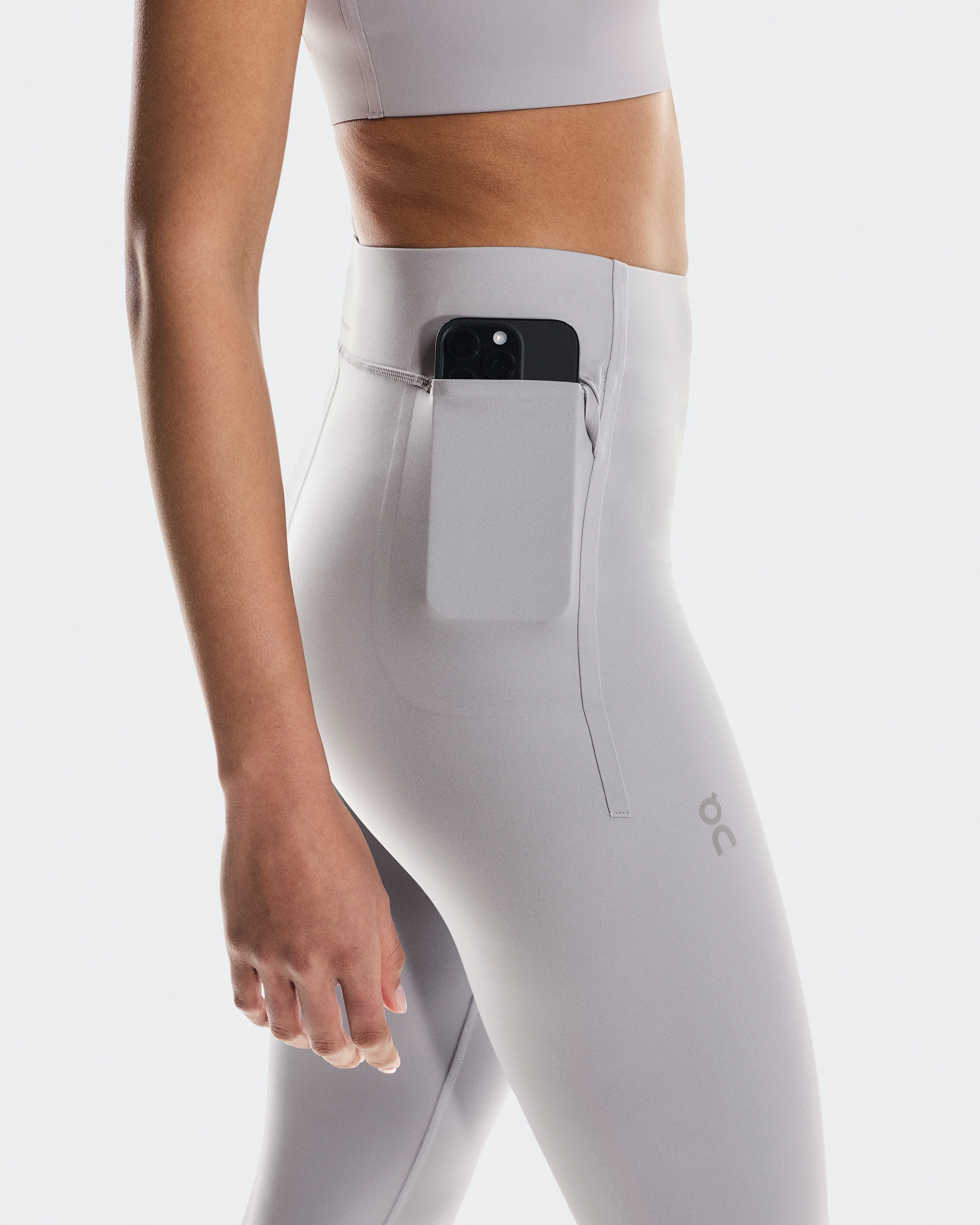 On Train Tights 7/8 Lilac Women Tights