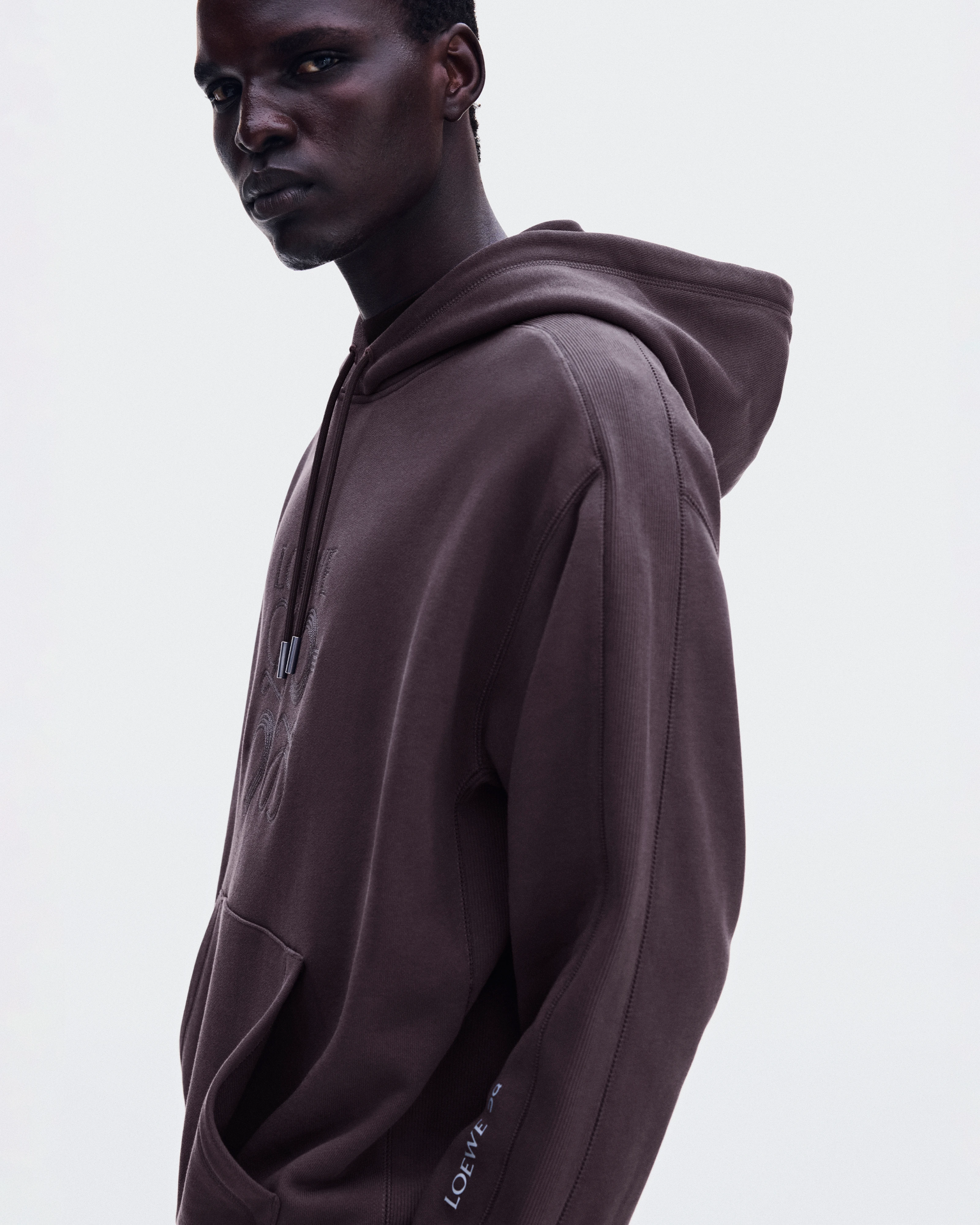 On Hoodie LOEWE Purple メンズ フーディ&スウェットシャツ