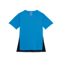 Performance-T Short-Sleeve Shirt in Malibu/Navy