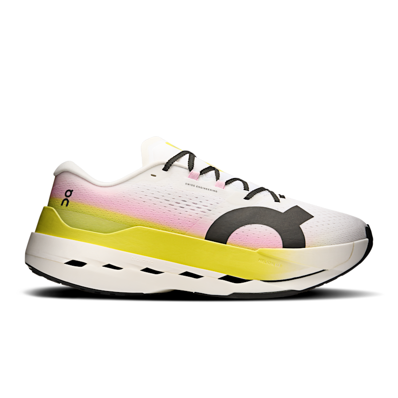 On Cloudboom Max Zapatillas de Running para Asfalto Hombre en Lime/Raspberry, Talla: 43, Polyester Tpu ️