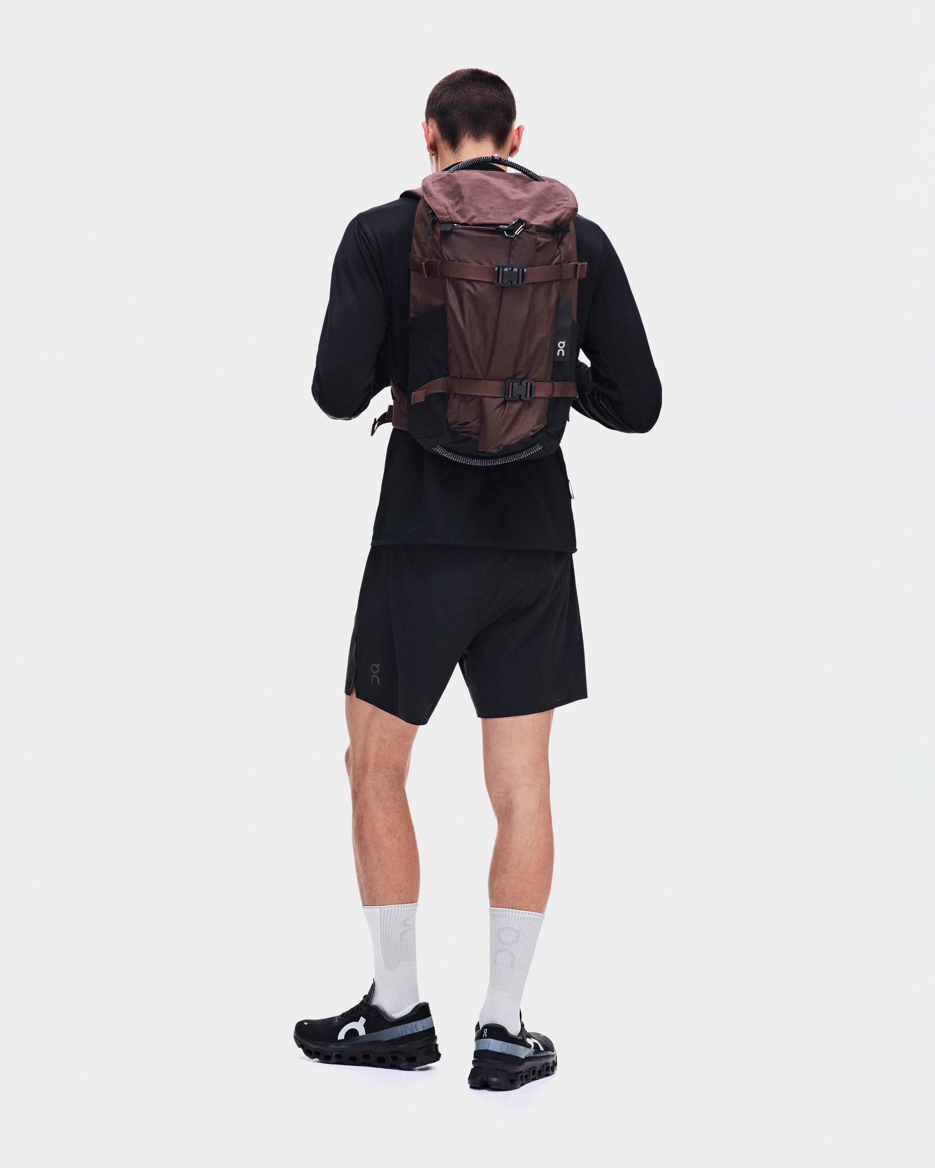 On Speed Pack 24L Elite Cacao & Black Unisex Bags