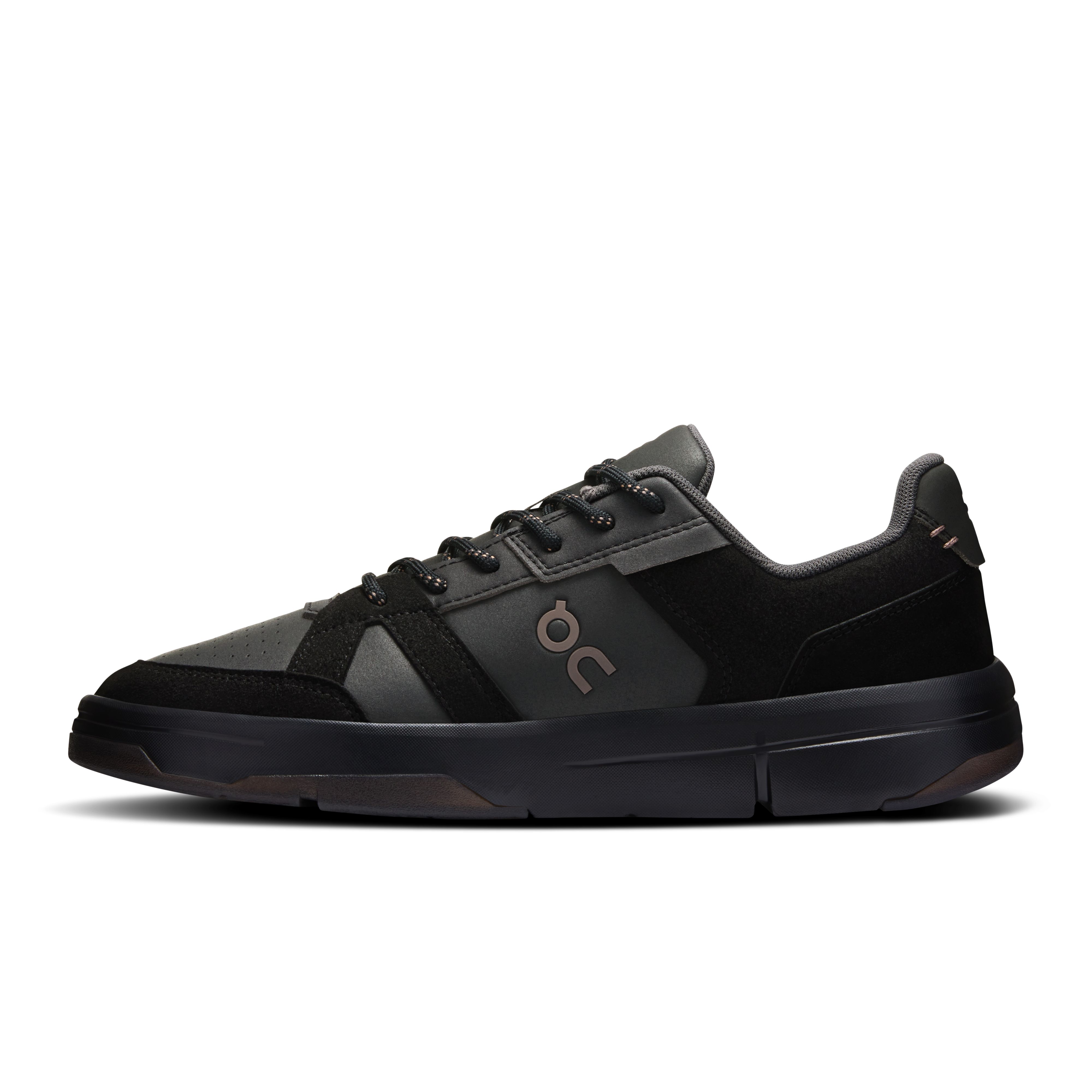 On THE ROGER Clubhouse Black & Ash Damen Aktiver Lebensstil Schuhe