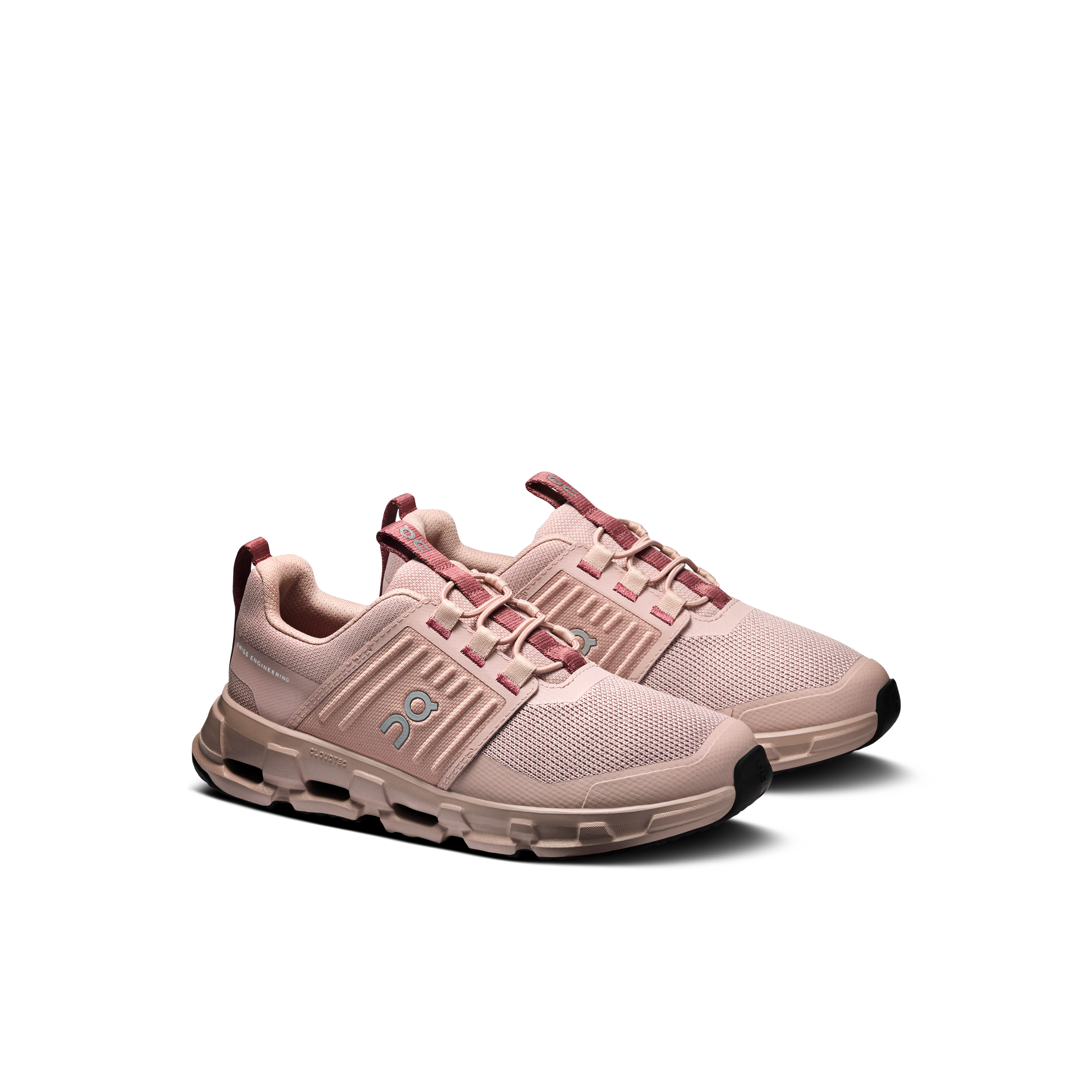 On Cloudswift Kids Biscuit & Barberry Kids Active life Shoes