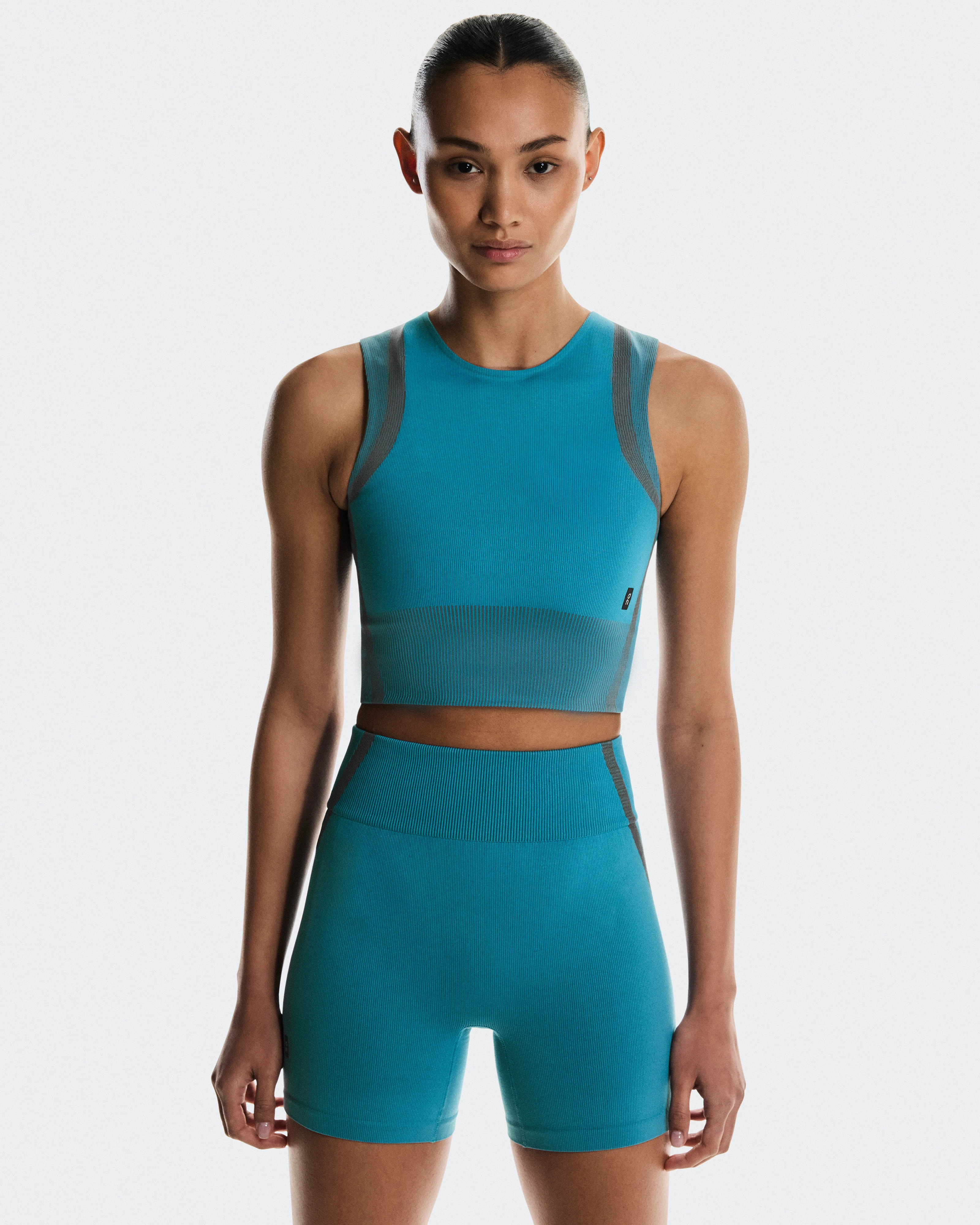 On Studio Knit Crop Niagara & Rock Women Tops and t-shirts