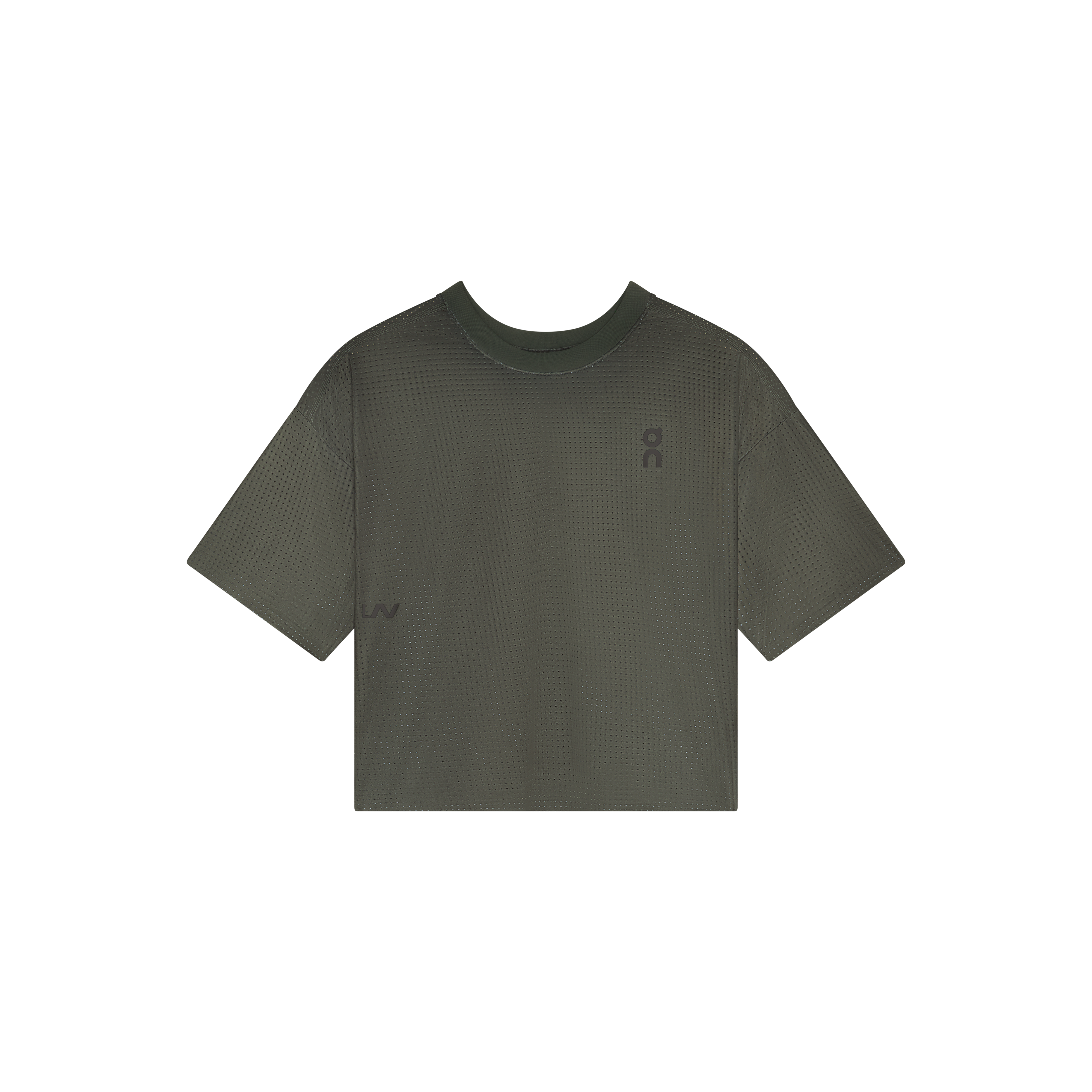 Cropped Run-T LN1 Shirt in Mire