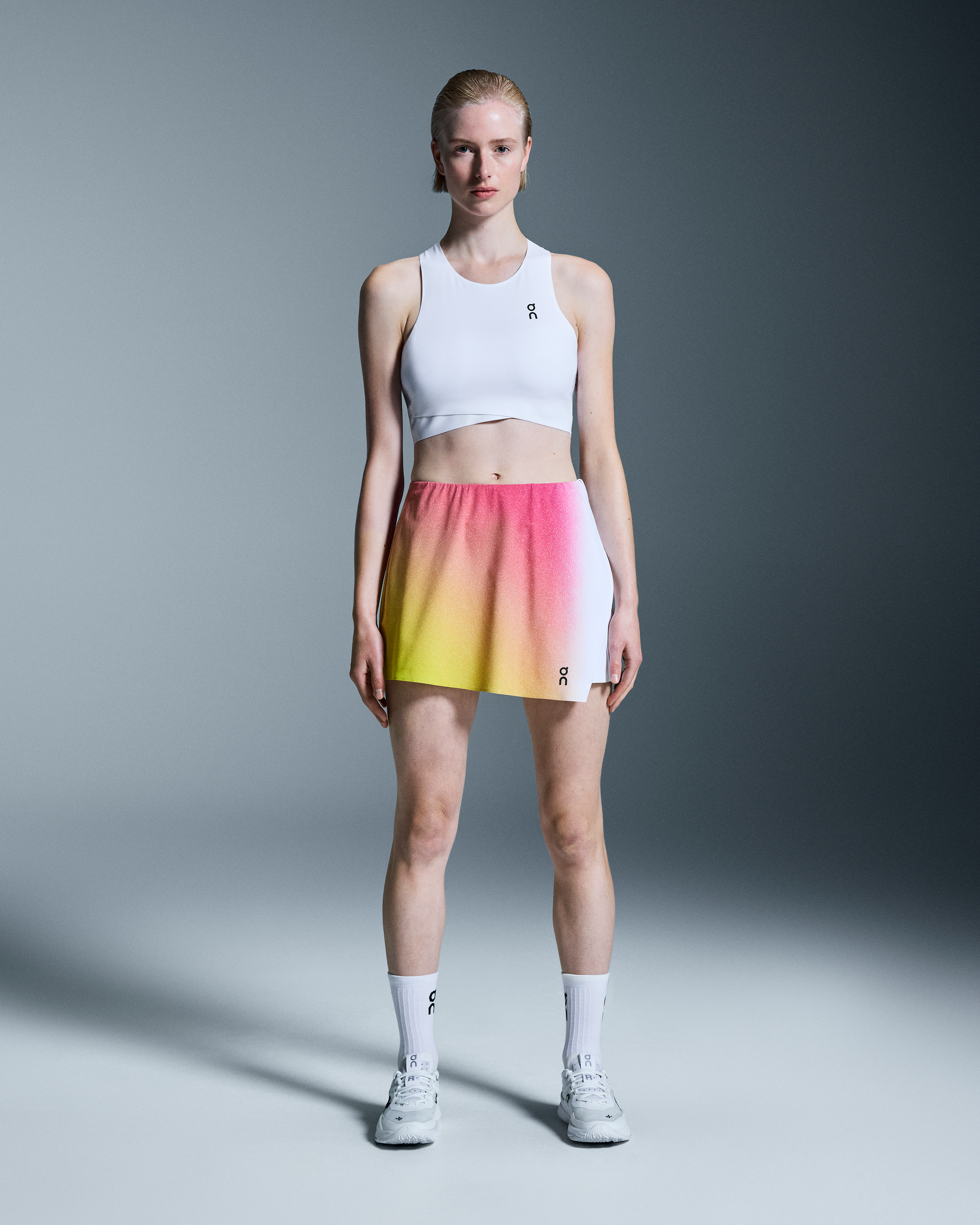 Court Crop TopWomen / White / L