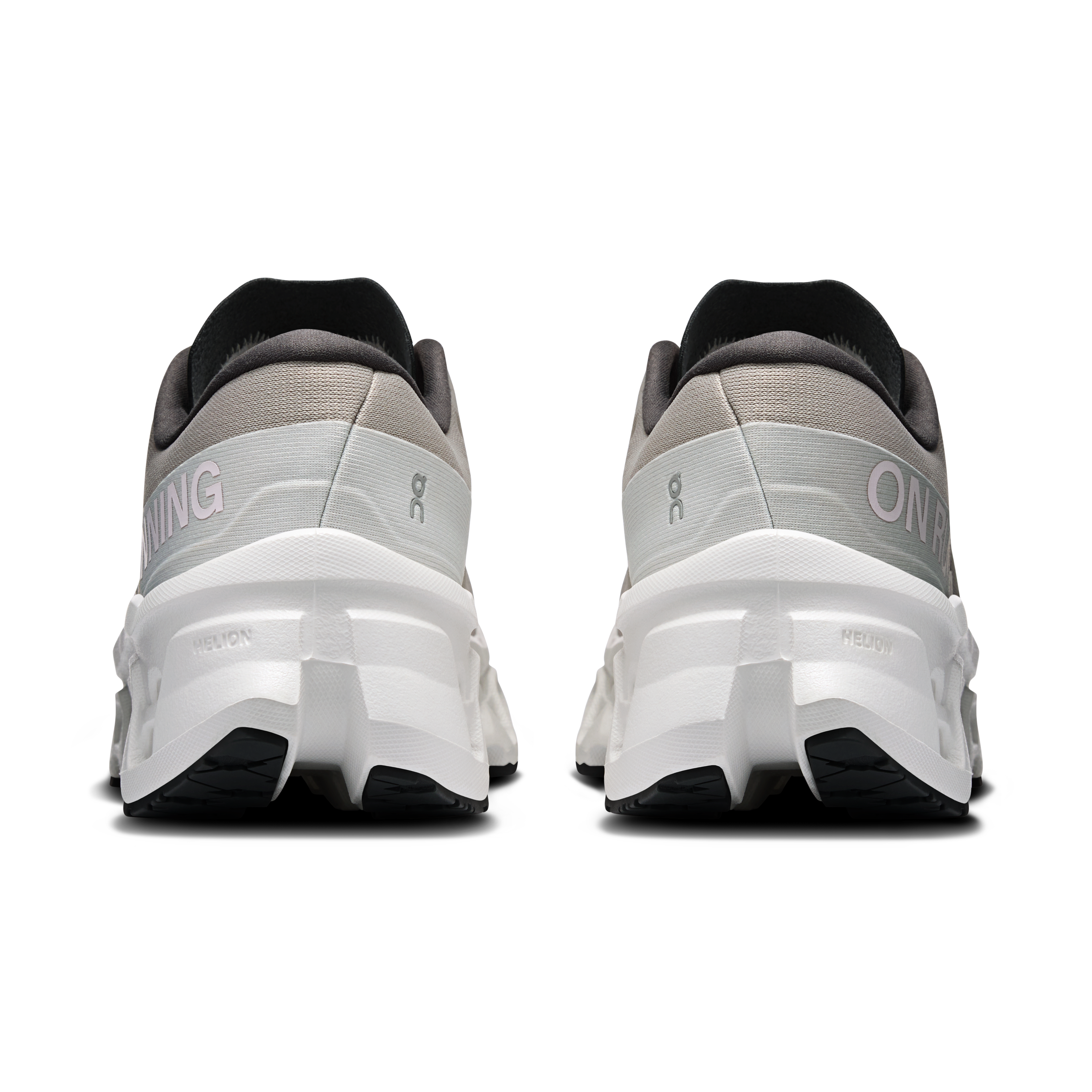 On Cloudmonster 3 Truffle & Ivory Femme Running sur route Chaussures