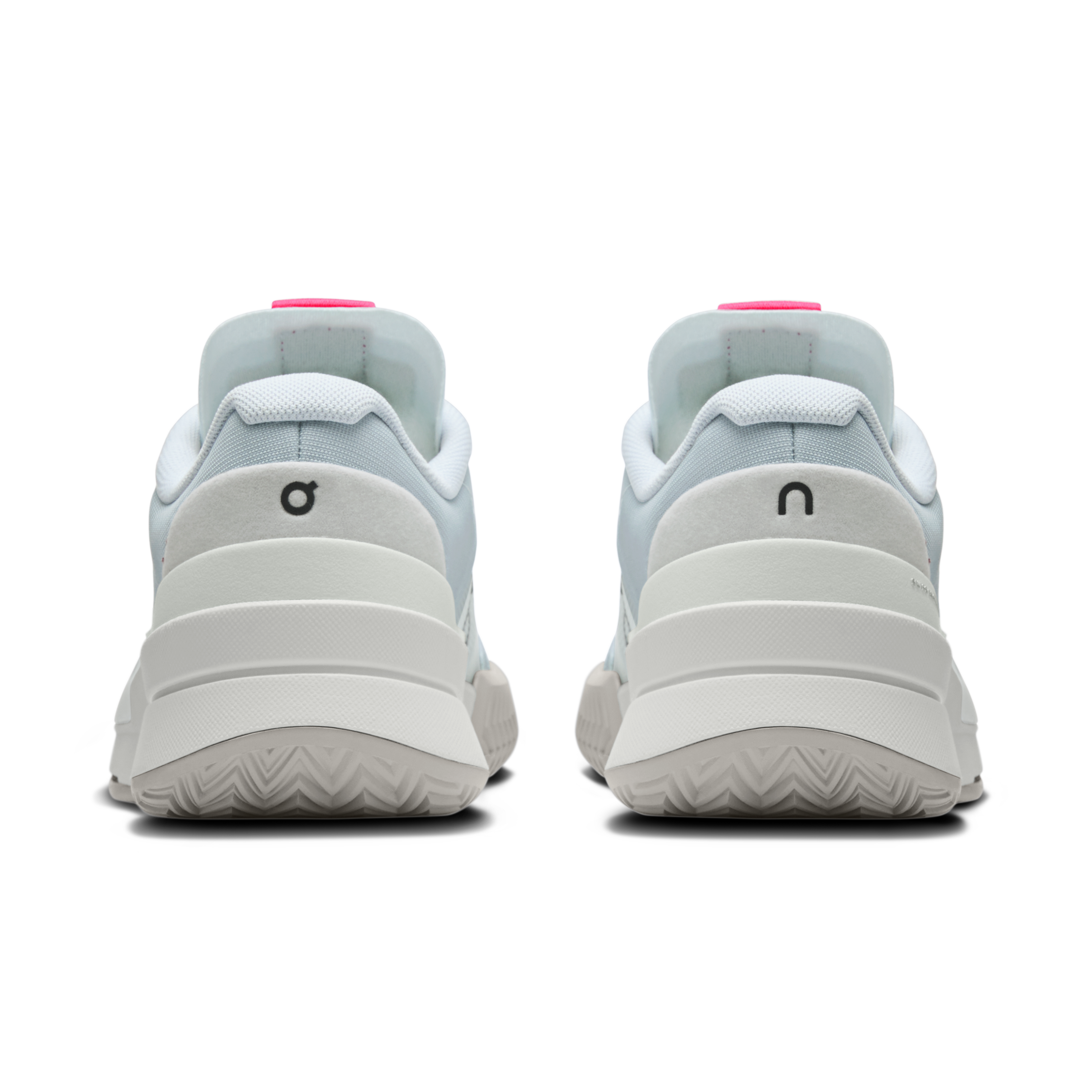 On THE ROGER Pro 2 Arctic & Pink Women Tennis Shoes
