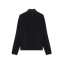 Trek Quarterzip Sweater in Black
