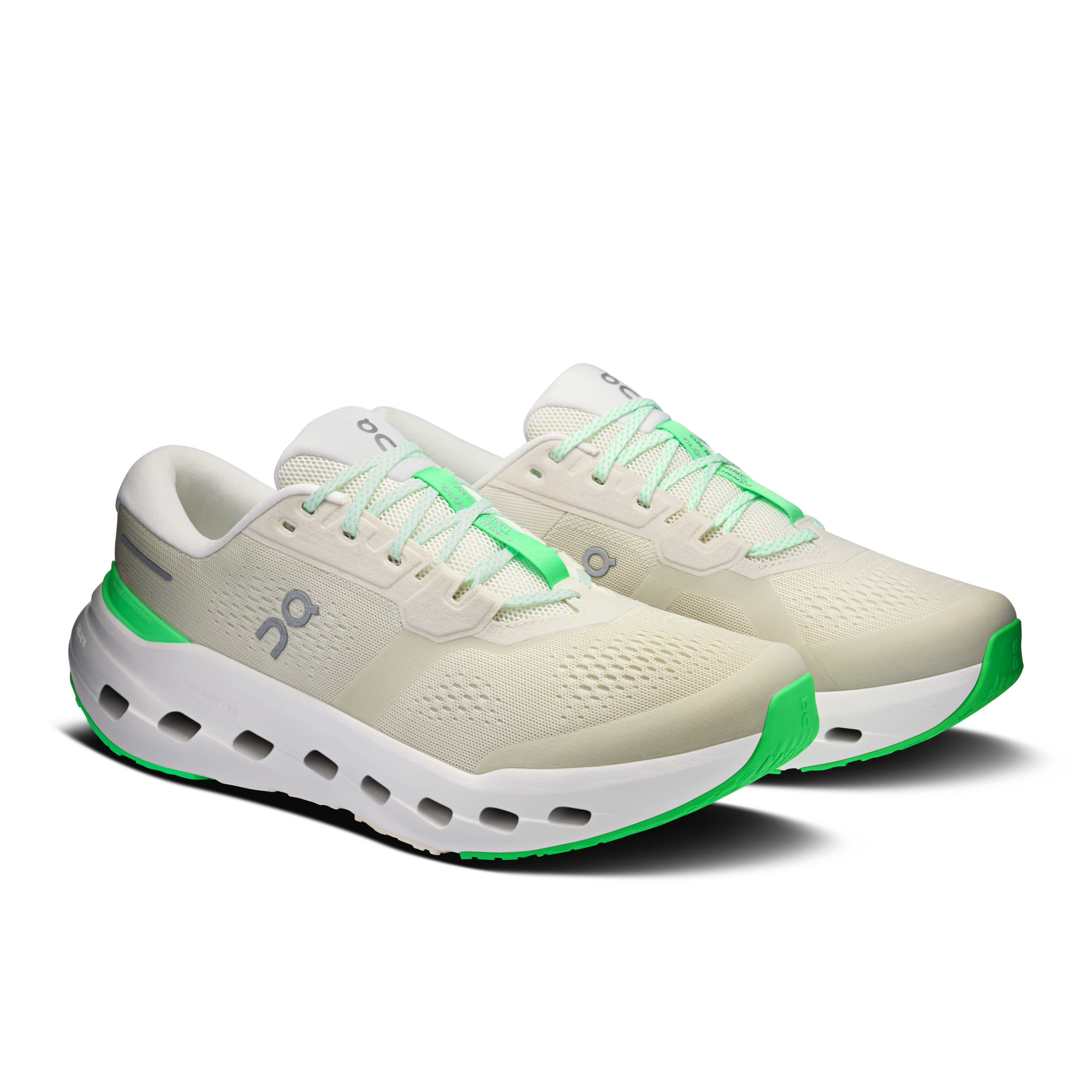 On Cloudrunner 3 Wide Ghost & Verdite Men Road running Shoes