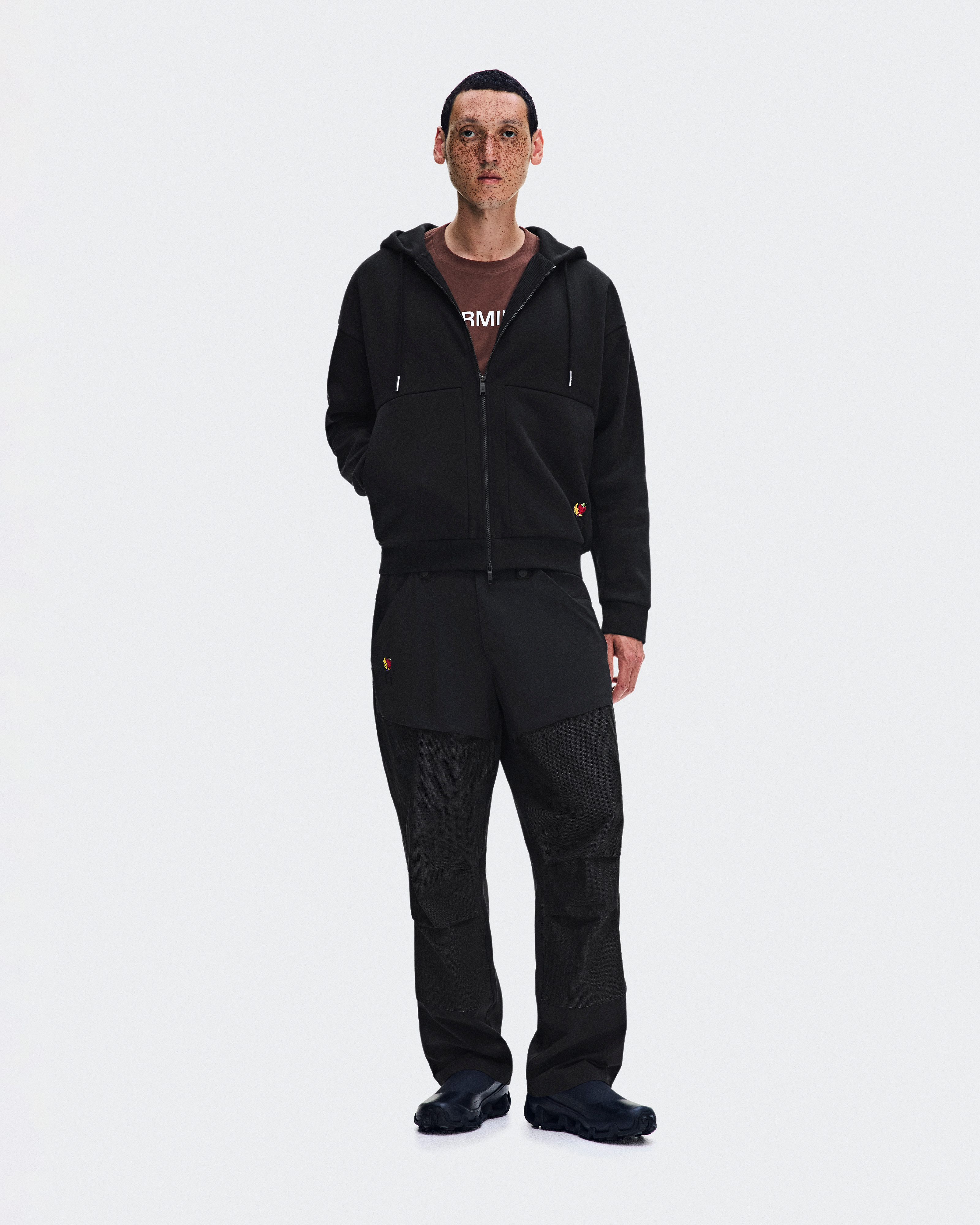 Utility Zip Hoodie SHFGUnisex / Black / L