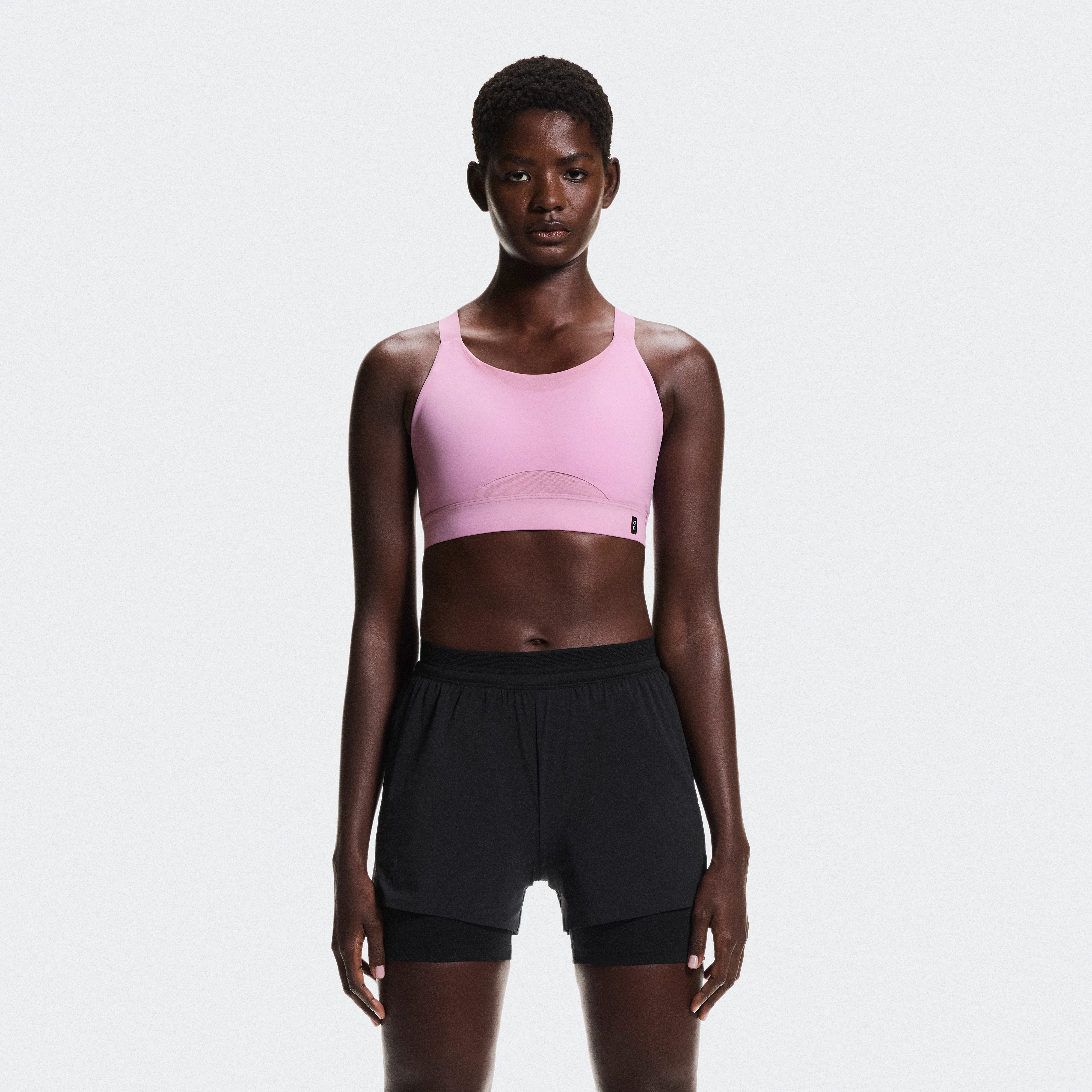 On Performance Bra Rosa Damen Damen – Laufen, mittlerer Halt BHs