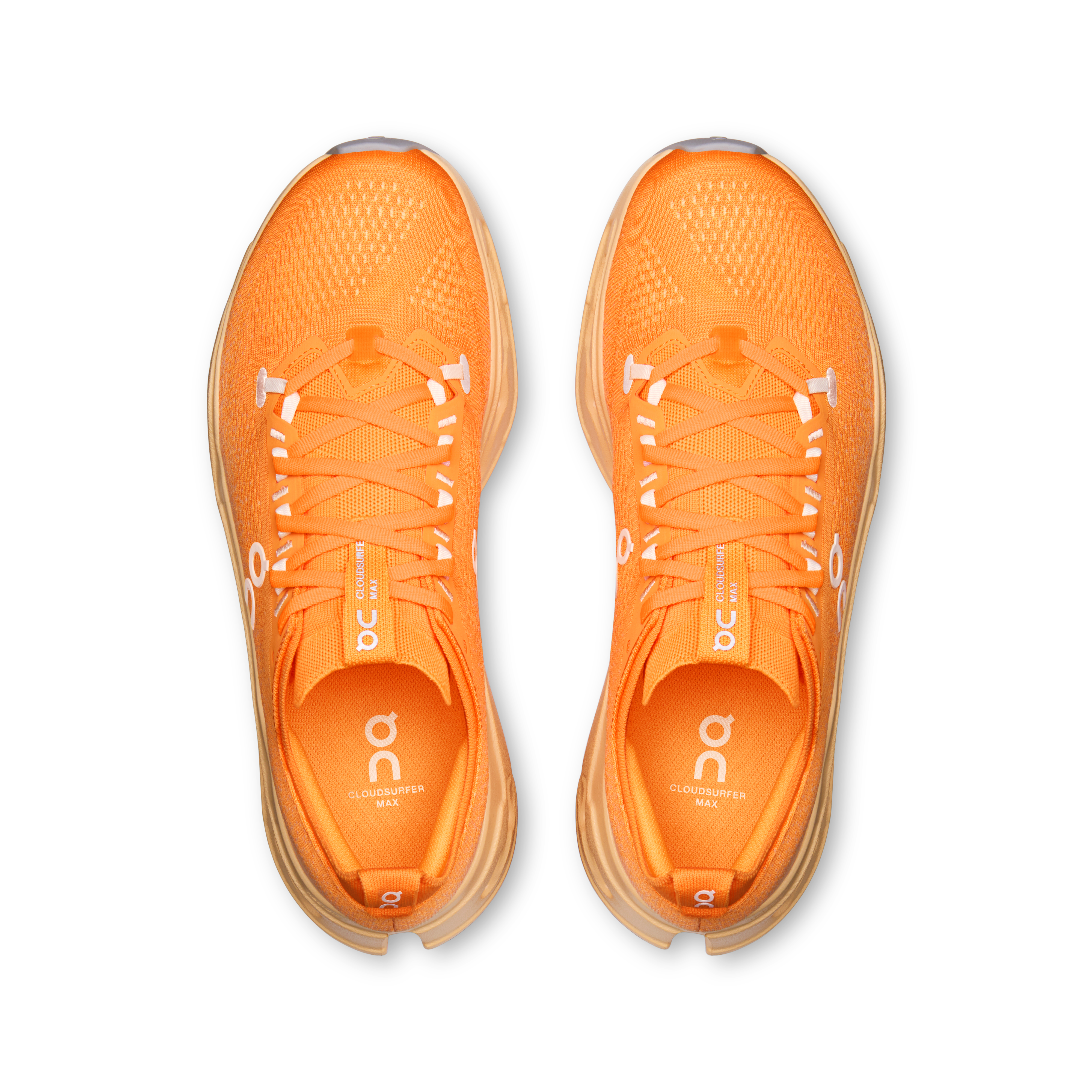 On Cloudsurfer Max Saffron & Squash メンズ – 長距離ラン　スムーズなライド感 シューズ