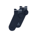 Performance Run Sock Low in Navy/Navy