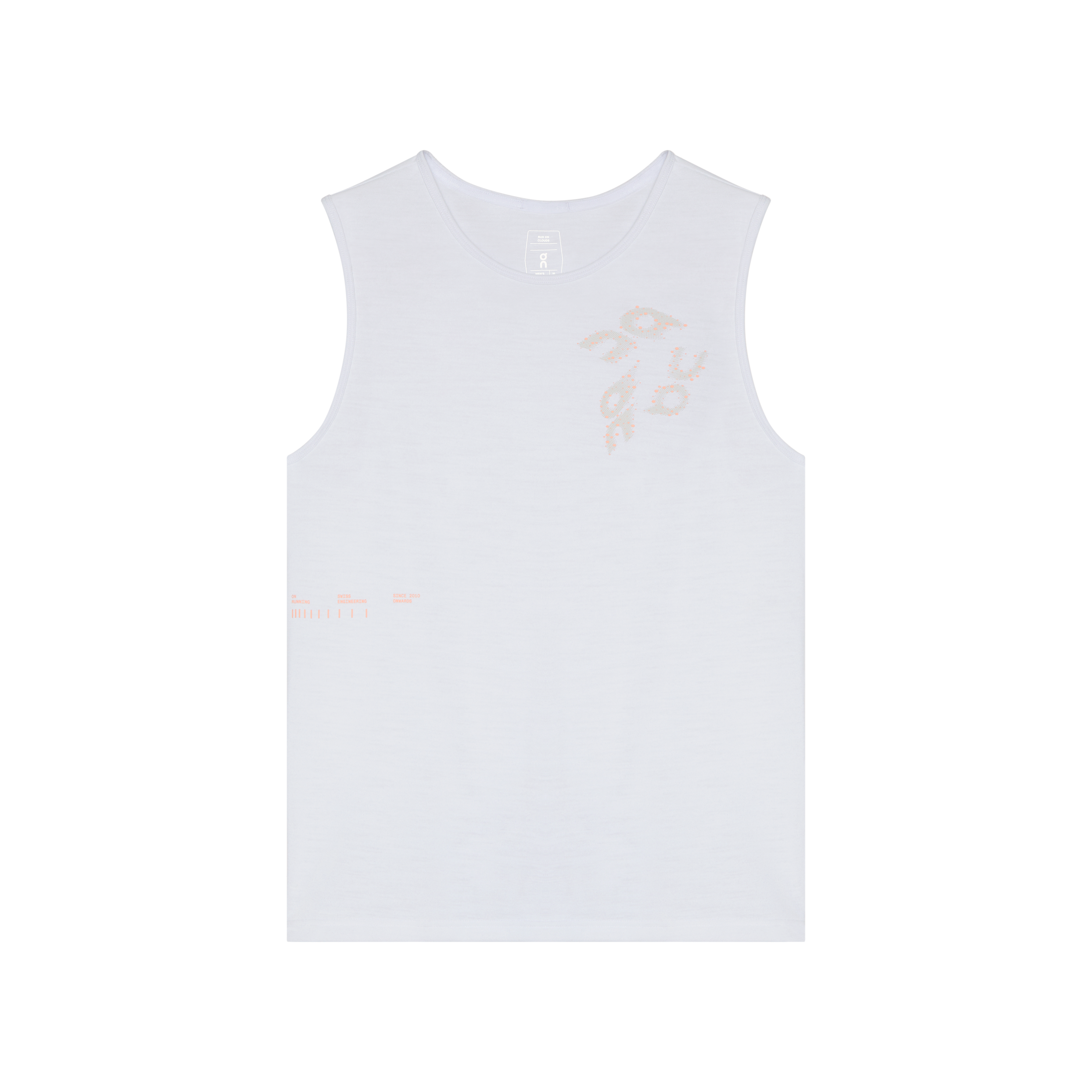 Run Tank Top in White