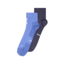 Core Run Sock Mid 2P in Sailor/Flint