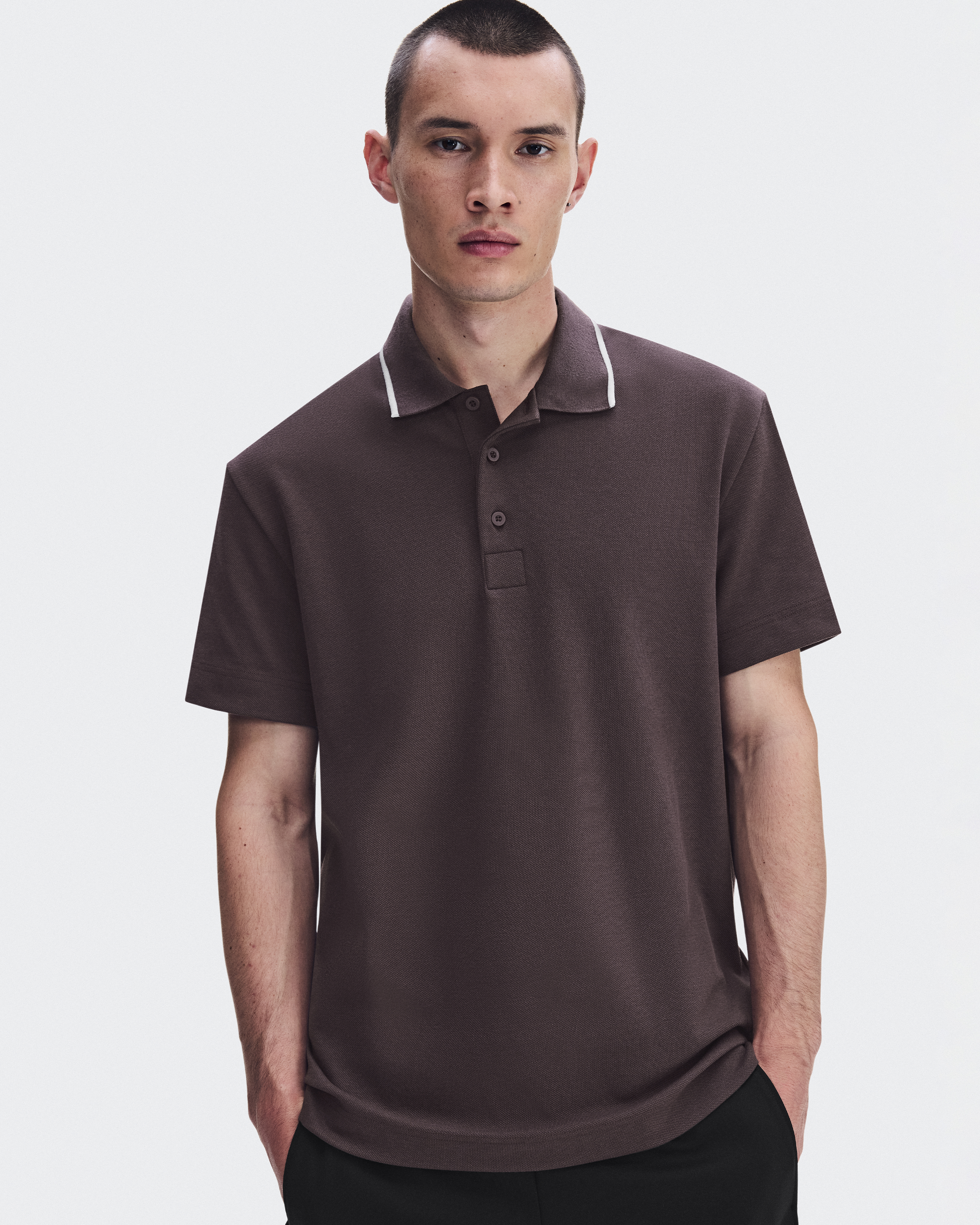 Men's Courtside Polo | Brown | On Indonesia
