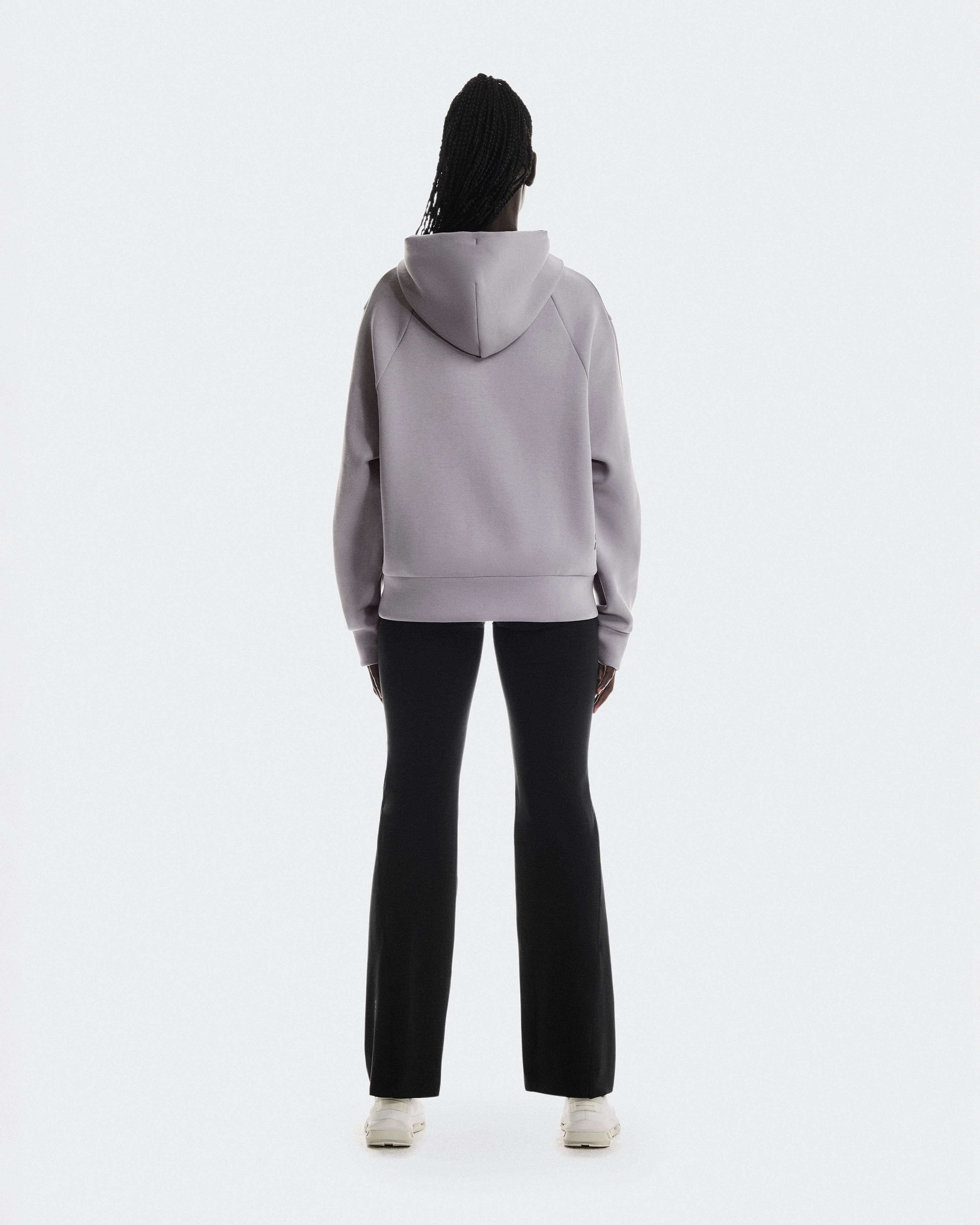On Focus Tech Zip Hoodie Lilac Women Hoodies and sweatshirts