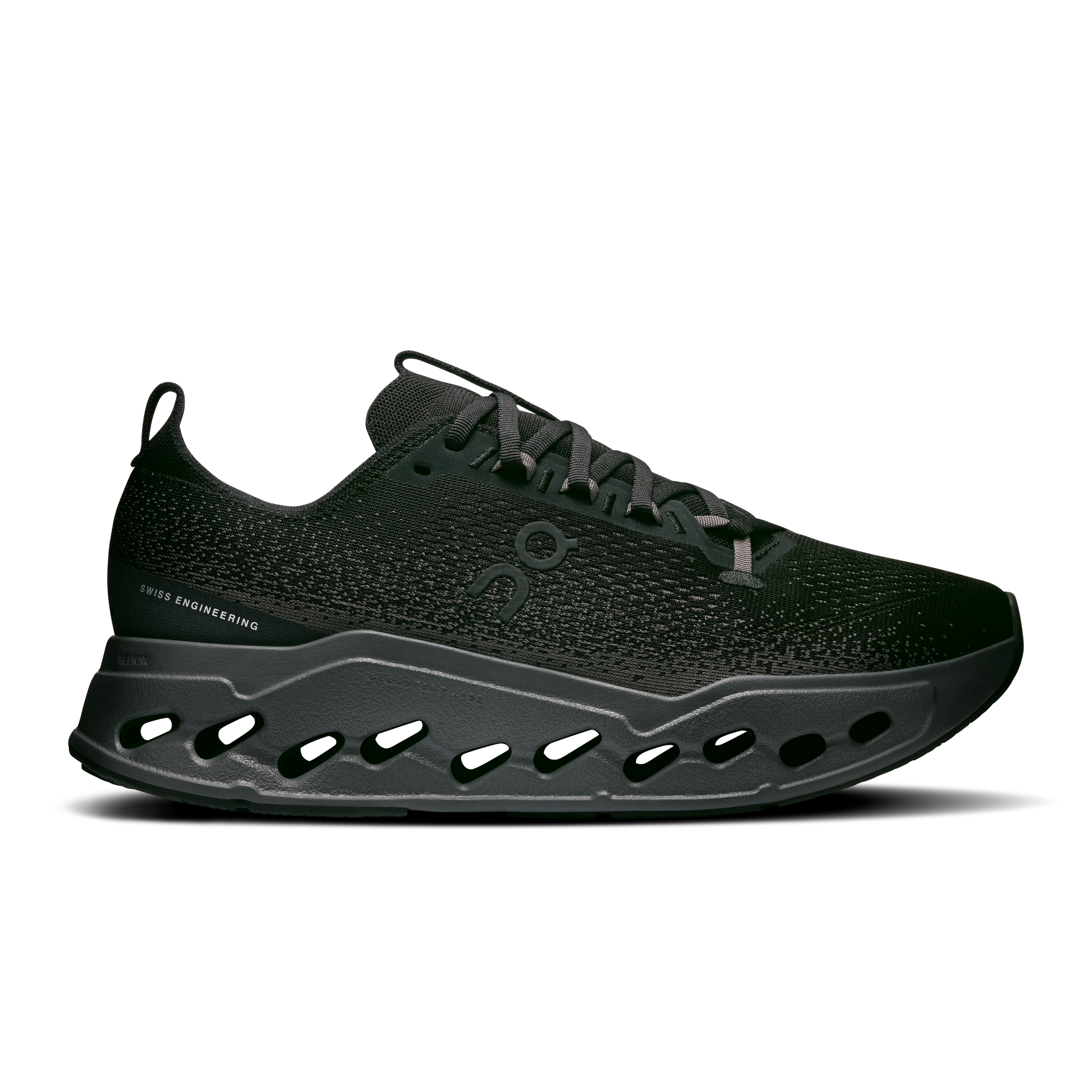On Cloudsurfer Max Black Grey Men Men – Road running, CloudTec Phase®, maximum cushioning Shoes