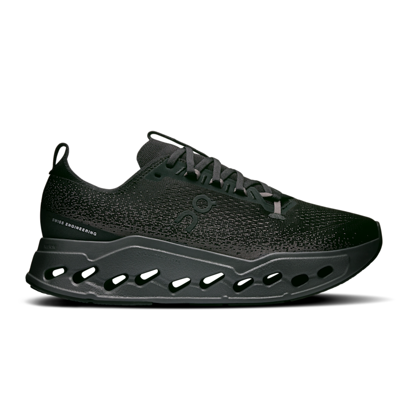 On Cloudsurfer Max Zapatillas de Running para Asfalto Hombre en Black/Eclipse, Talla: 43, Polyester ️