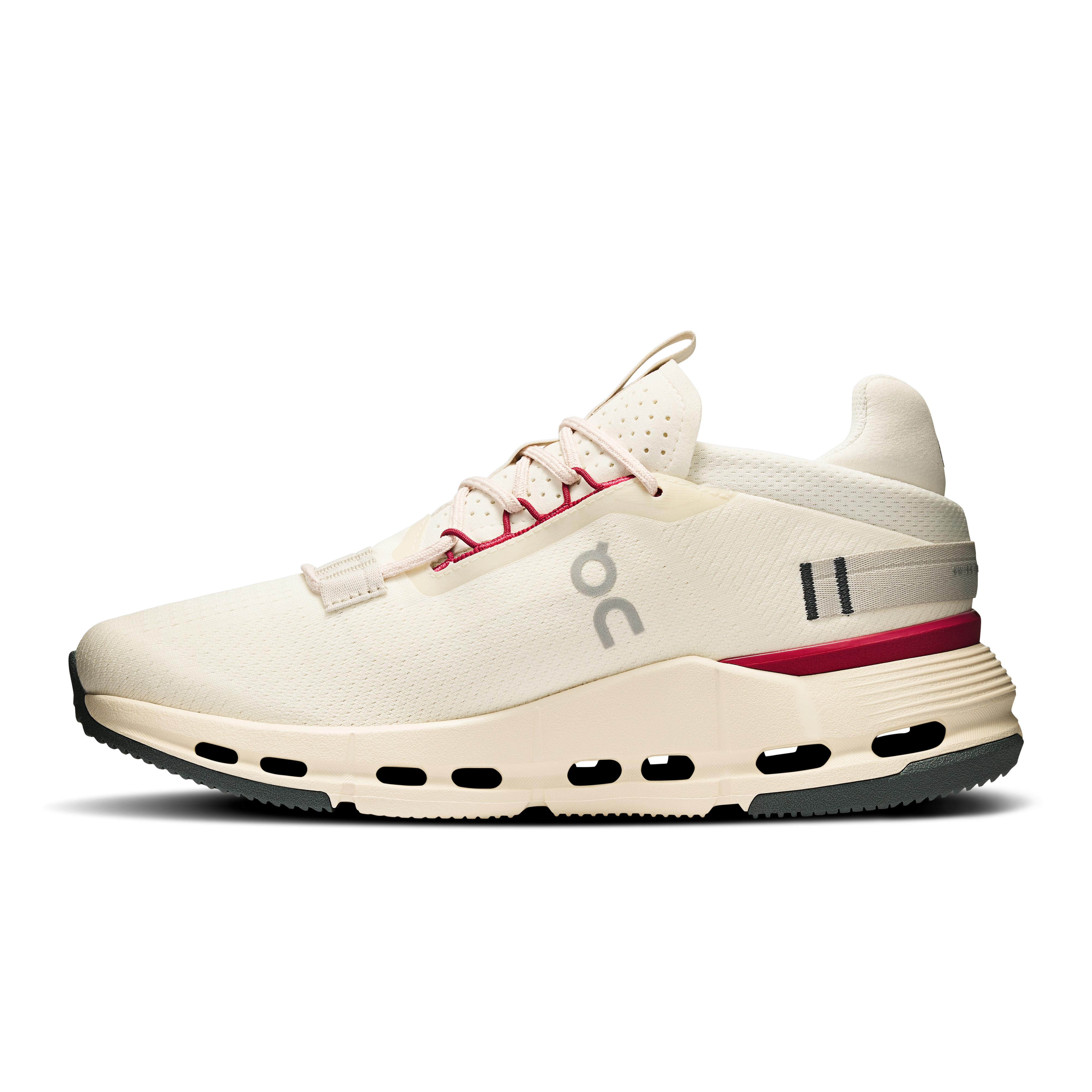 On Cloudnova 2 Ivory & Grenadine Women Active life Shoes