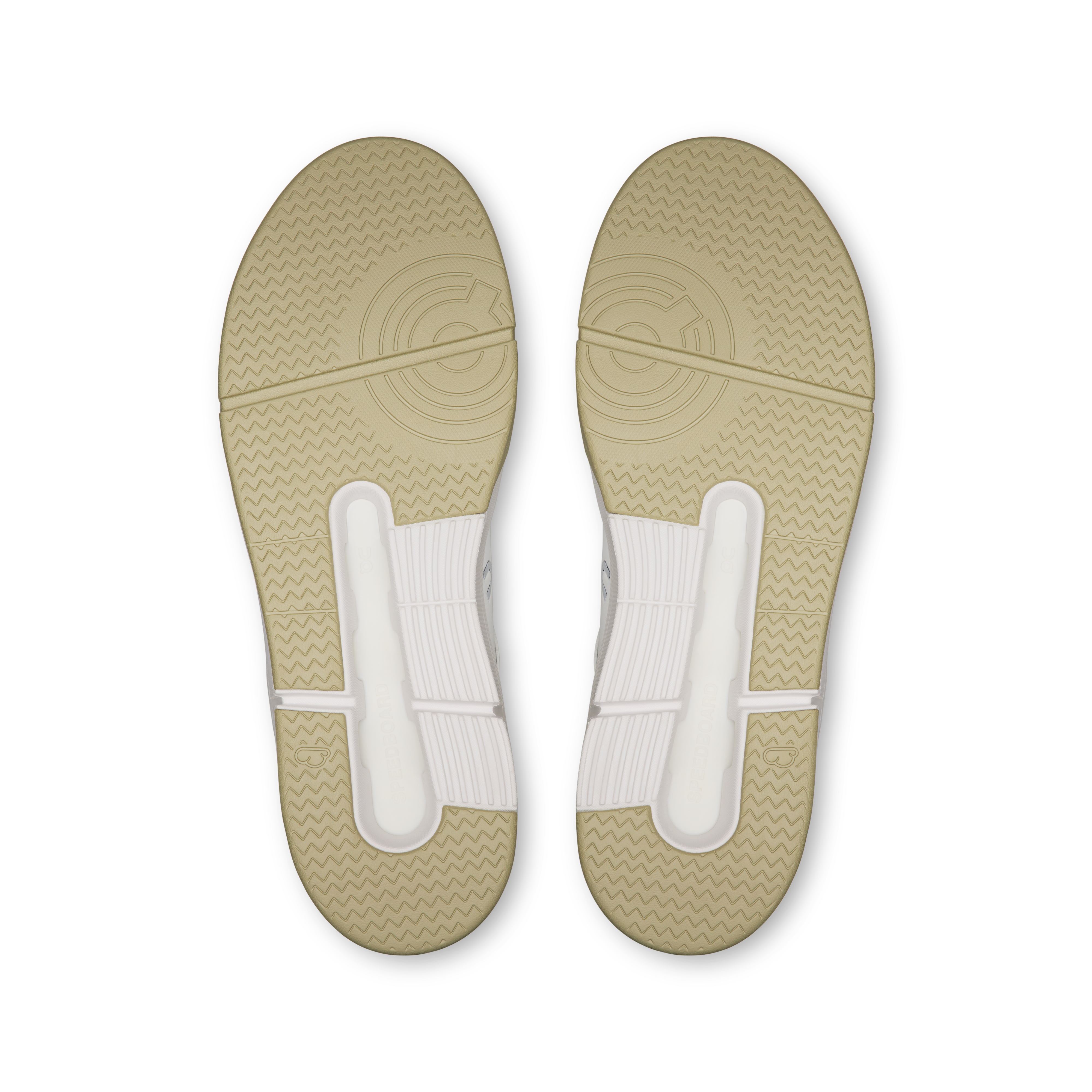 On THE ROGER Clubhouse White & Chalk Men Tennis Shoes