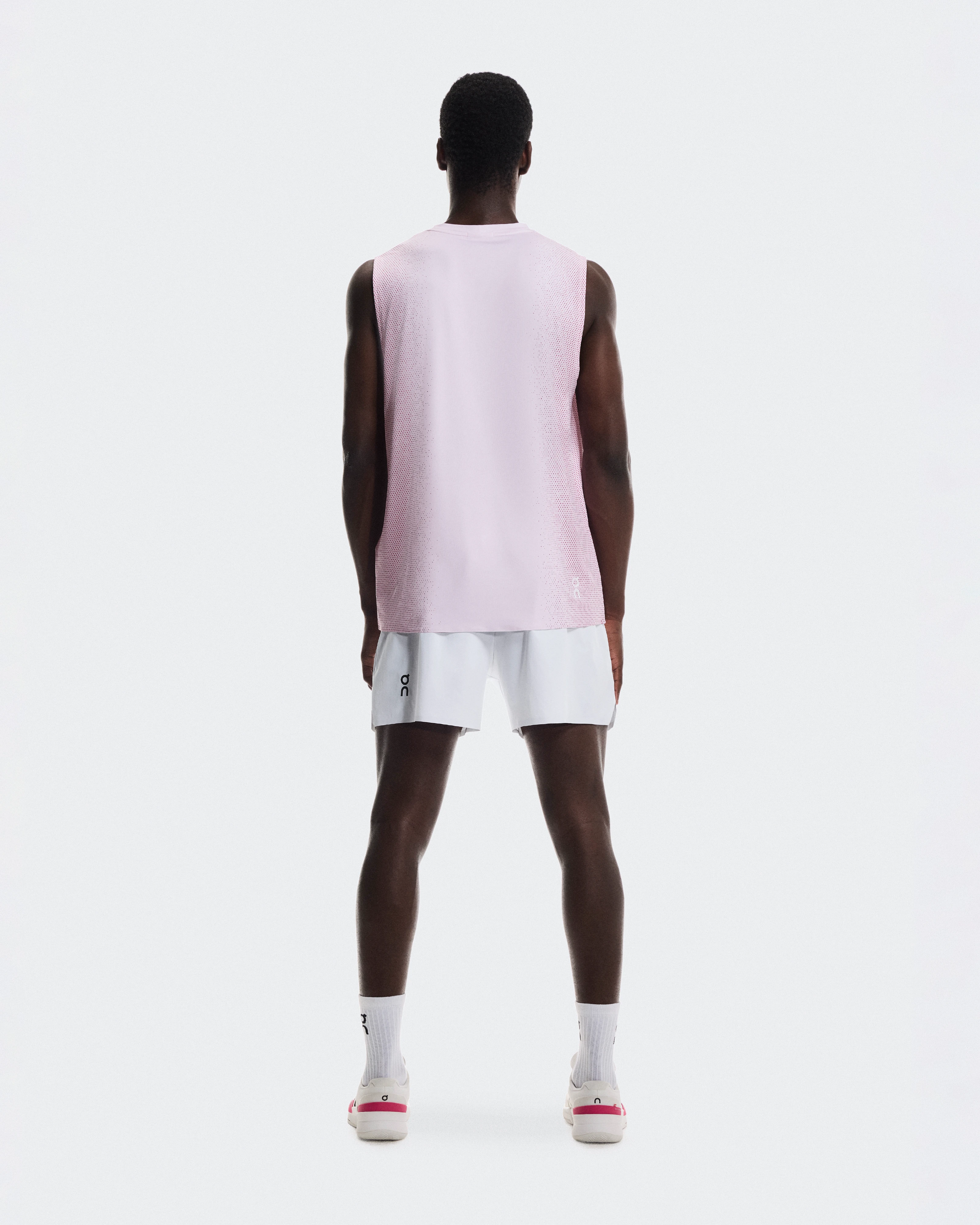 On Court Tank Orchid & Dim Hombre Camisetas