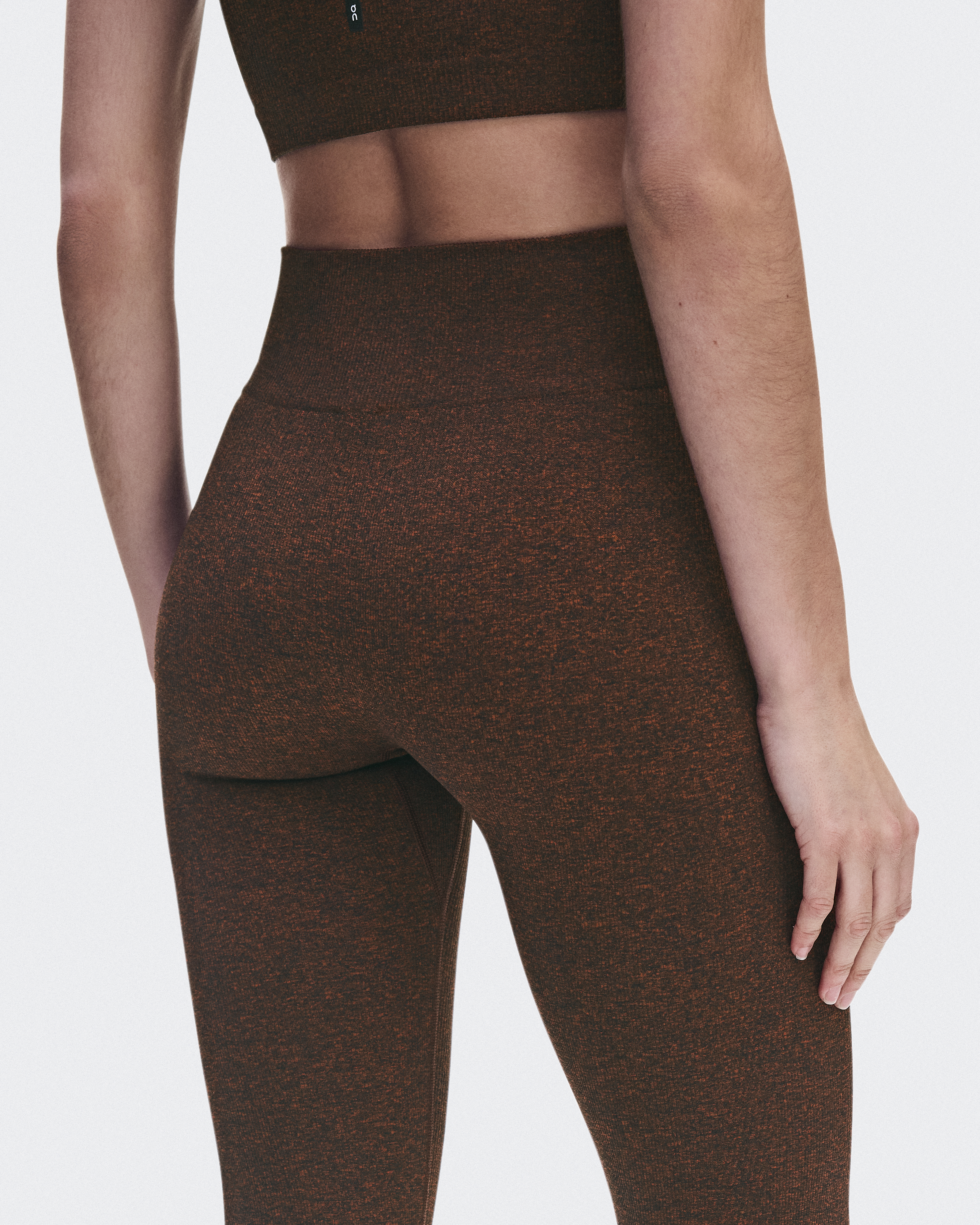 Women's Studio Knit Leggings | Brown | On Israel