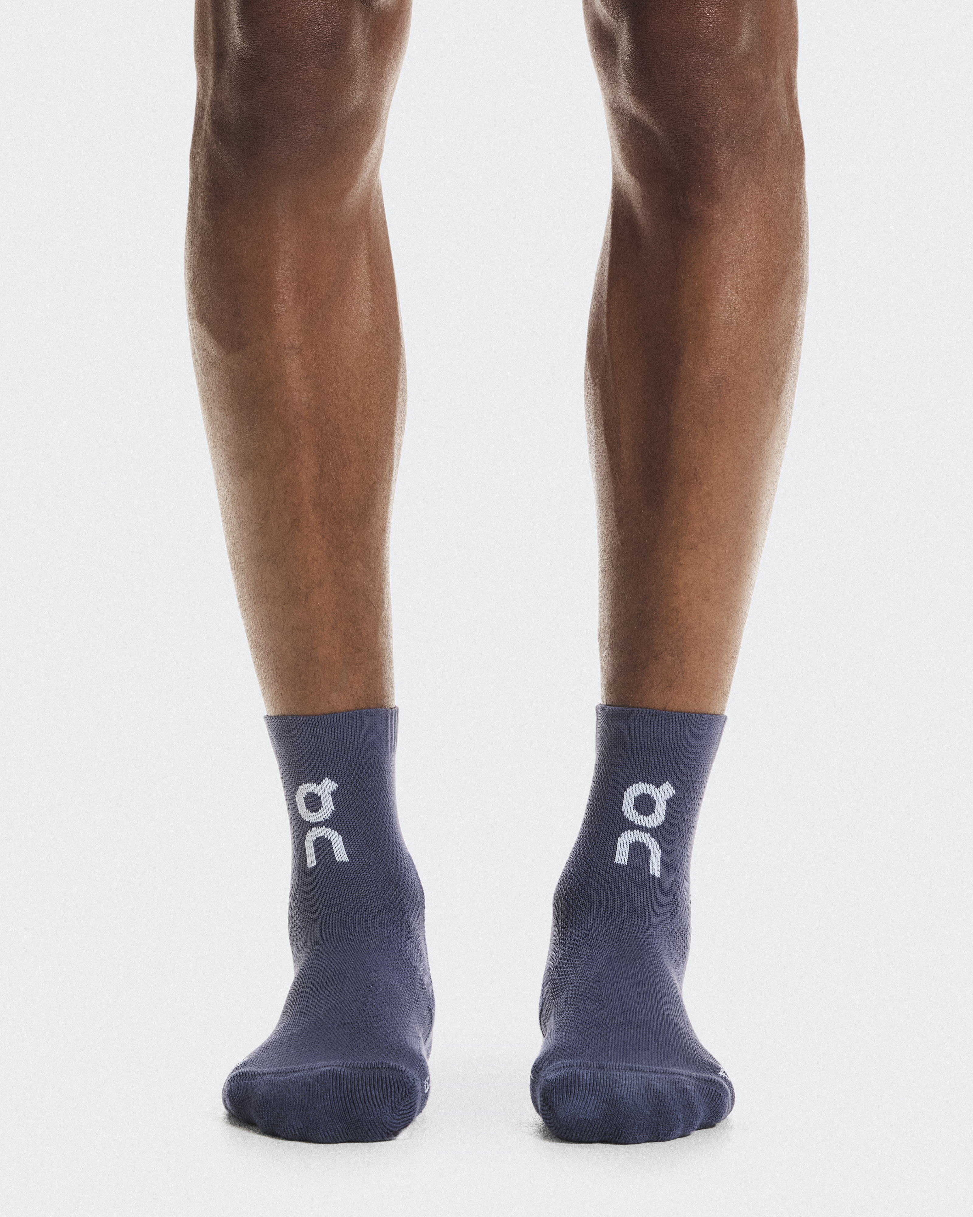 Core Run Sock Mid 2P in Sailor/Flint