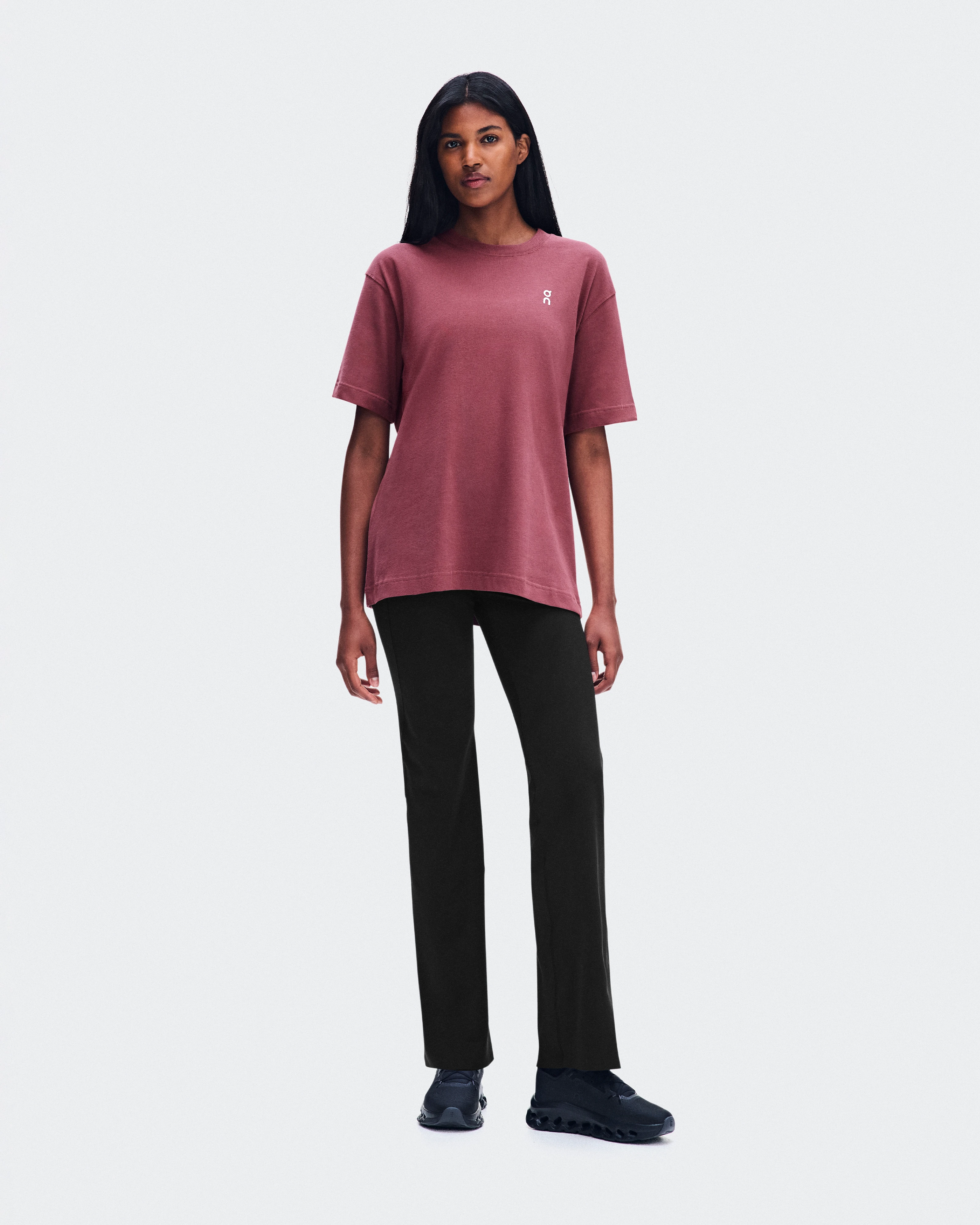 On Club-T Barberry Women Tops and t-shirts